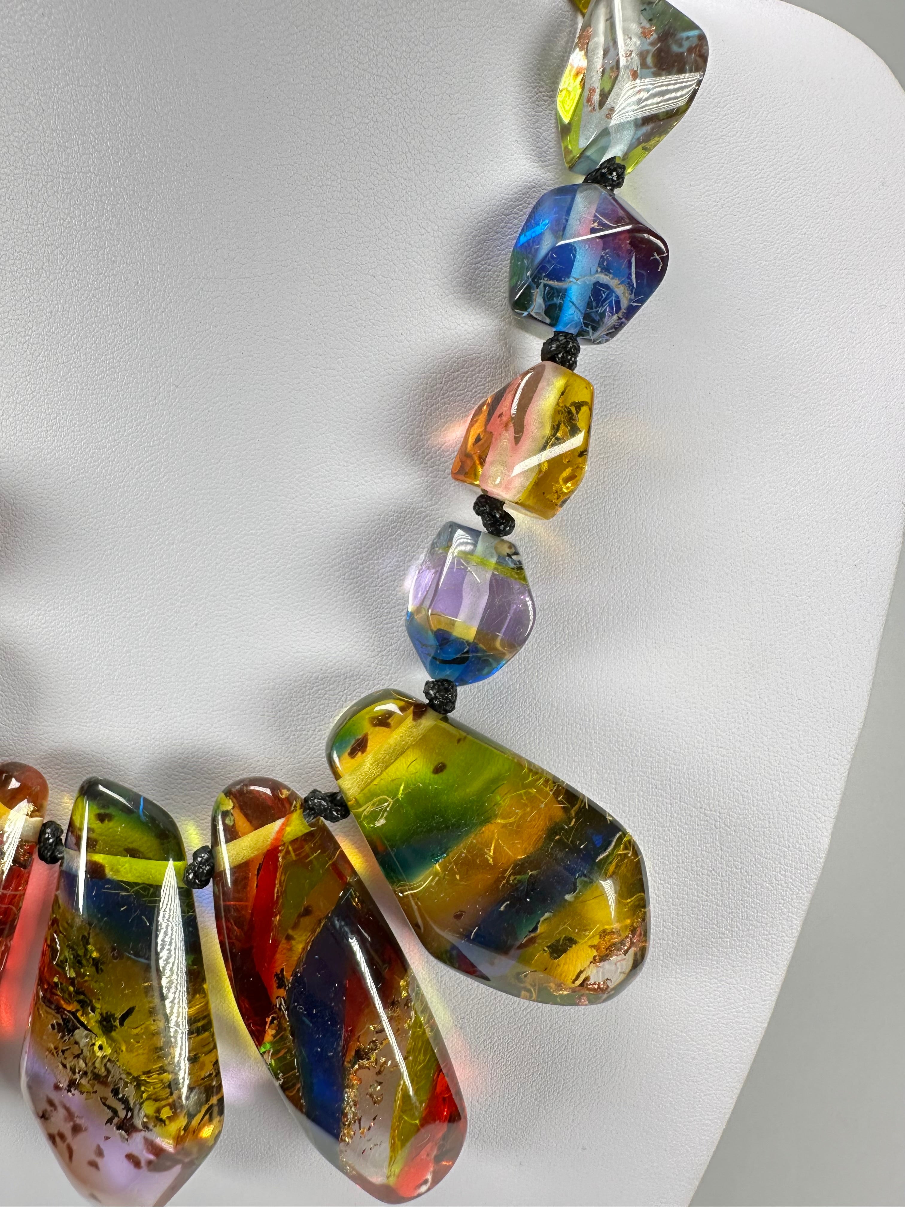 Sobral - Sobralita "Itarare" Resin Necklace ( 005373 )