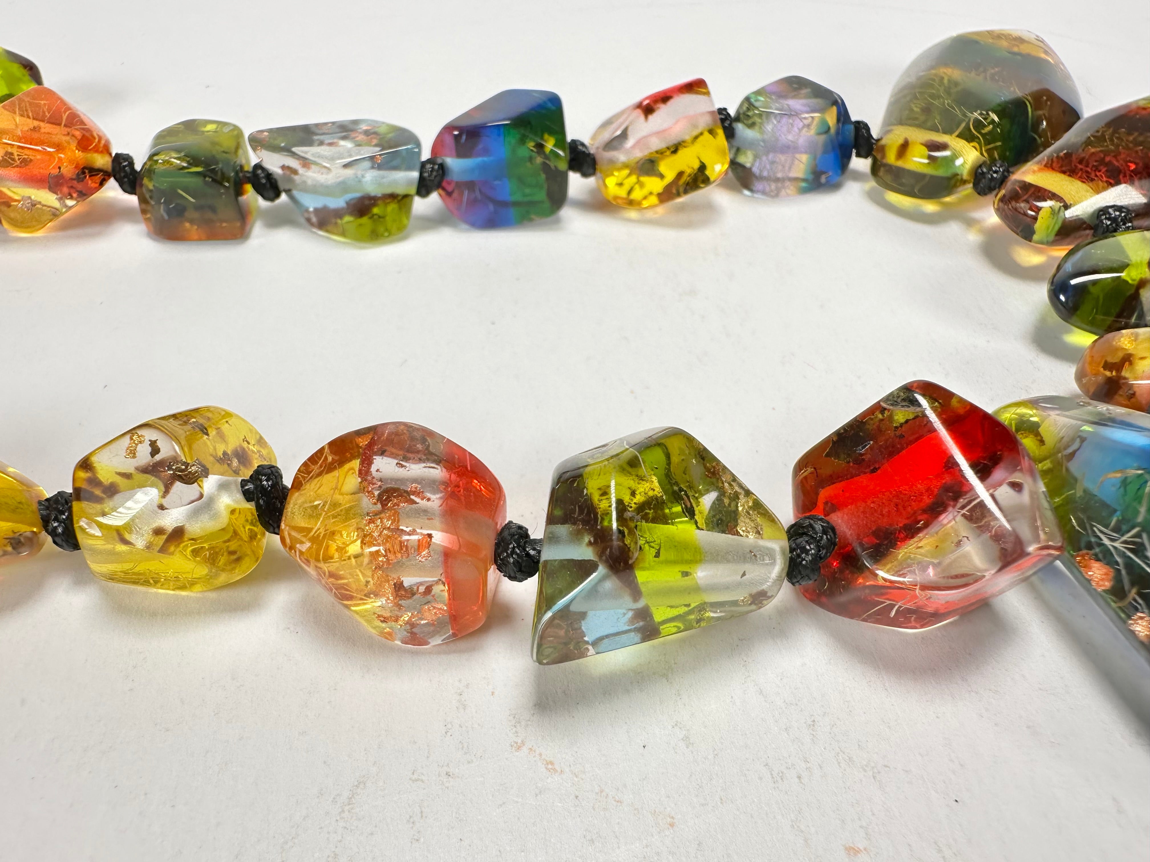 Sobral - Sobralita "Itarare" Resin Necklace ( 005373 )