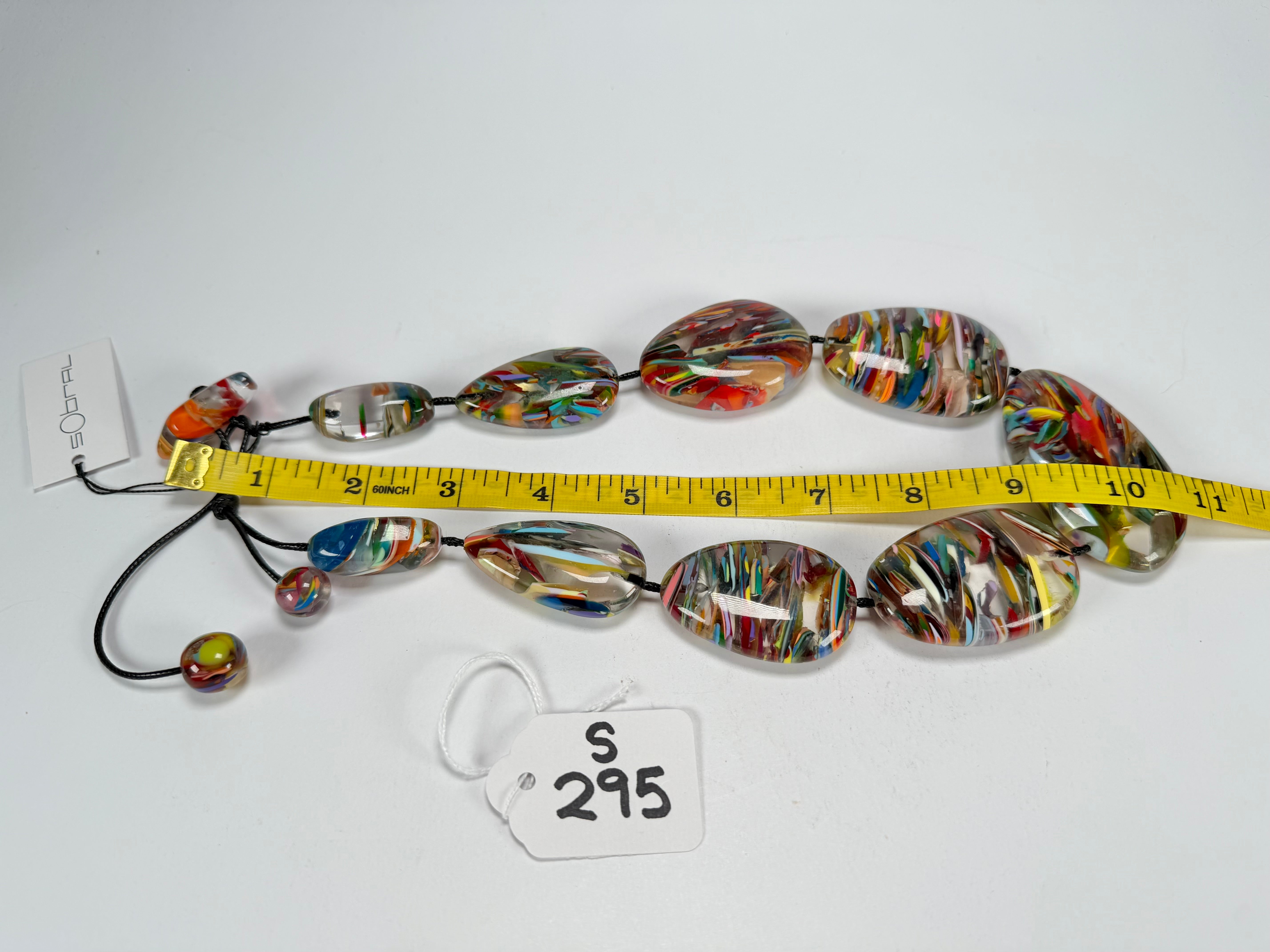 Sobral - Baru "Lisi Efeitos" Resin Necklace ( 004578 )