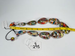 Sobral - Baru "Lisi Efeitos" Resin Necklace ( 004578 )