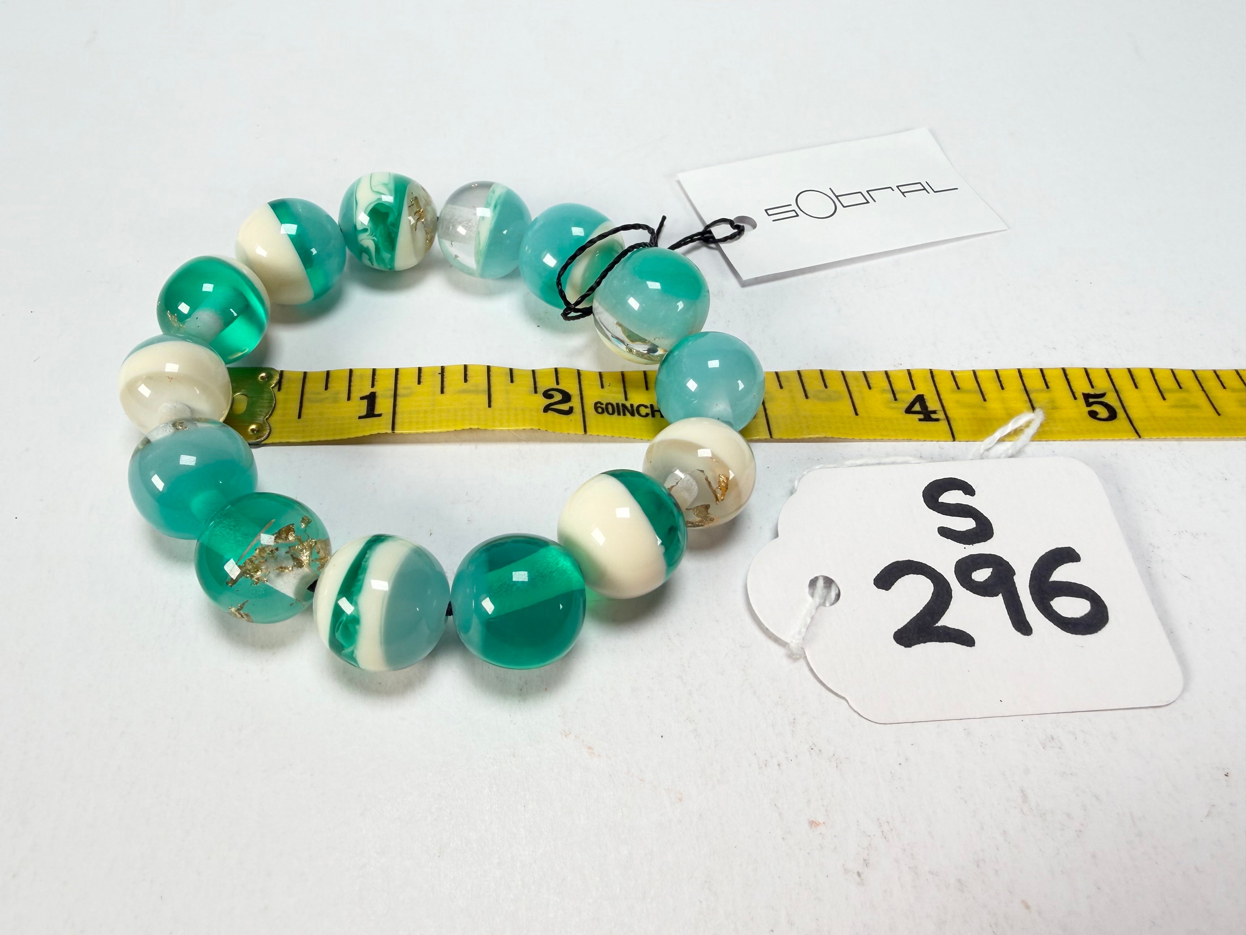 Sobral - Planets "Orbitalis" Neptune Elasticated Resin Bracelet ( 005454 )