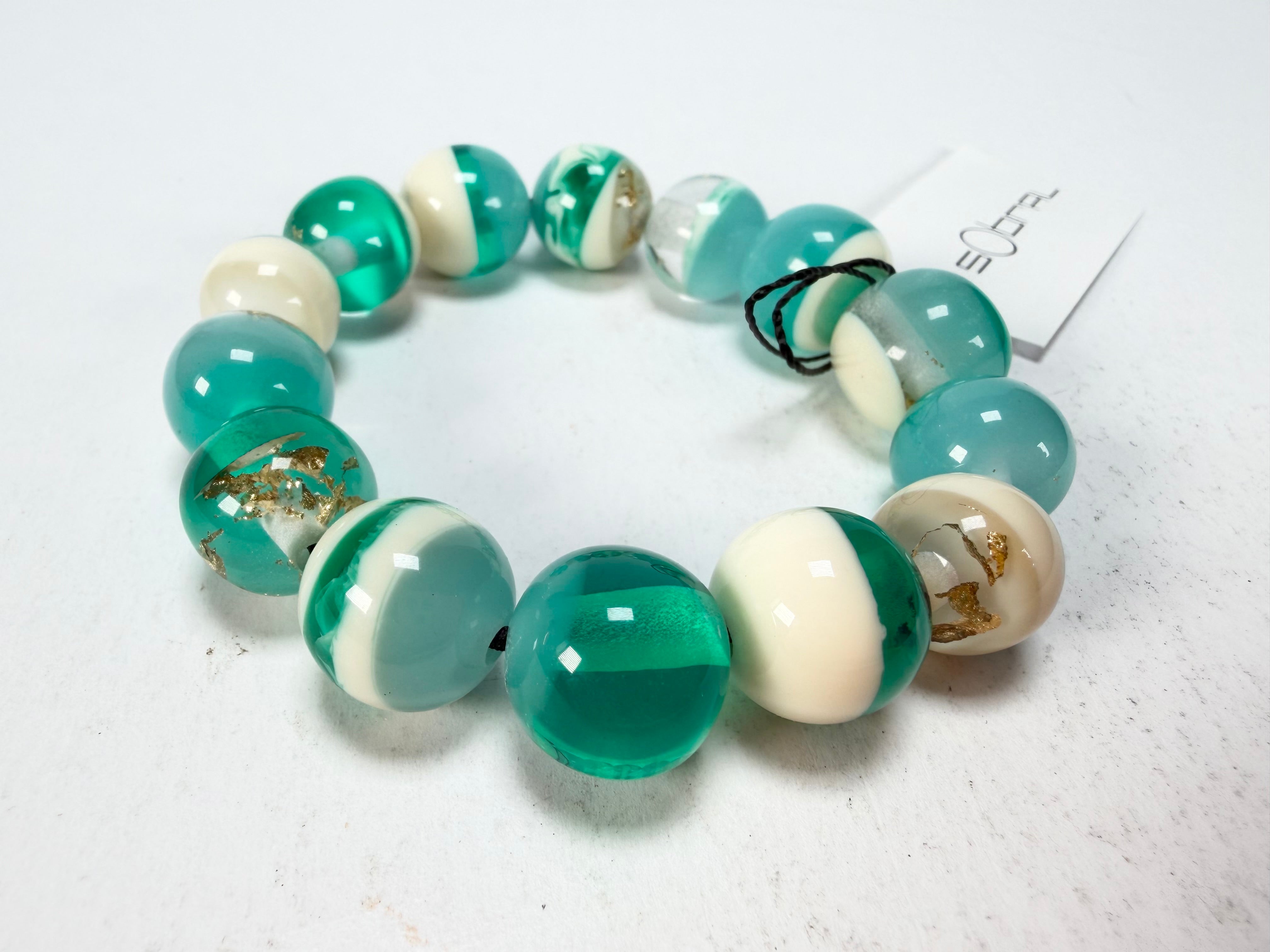 Sobral - Planets "Orbitalis" Neptune Elasticated Resin Bracelet ( 005454 )