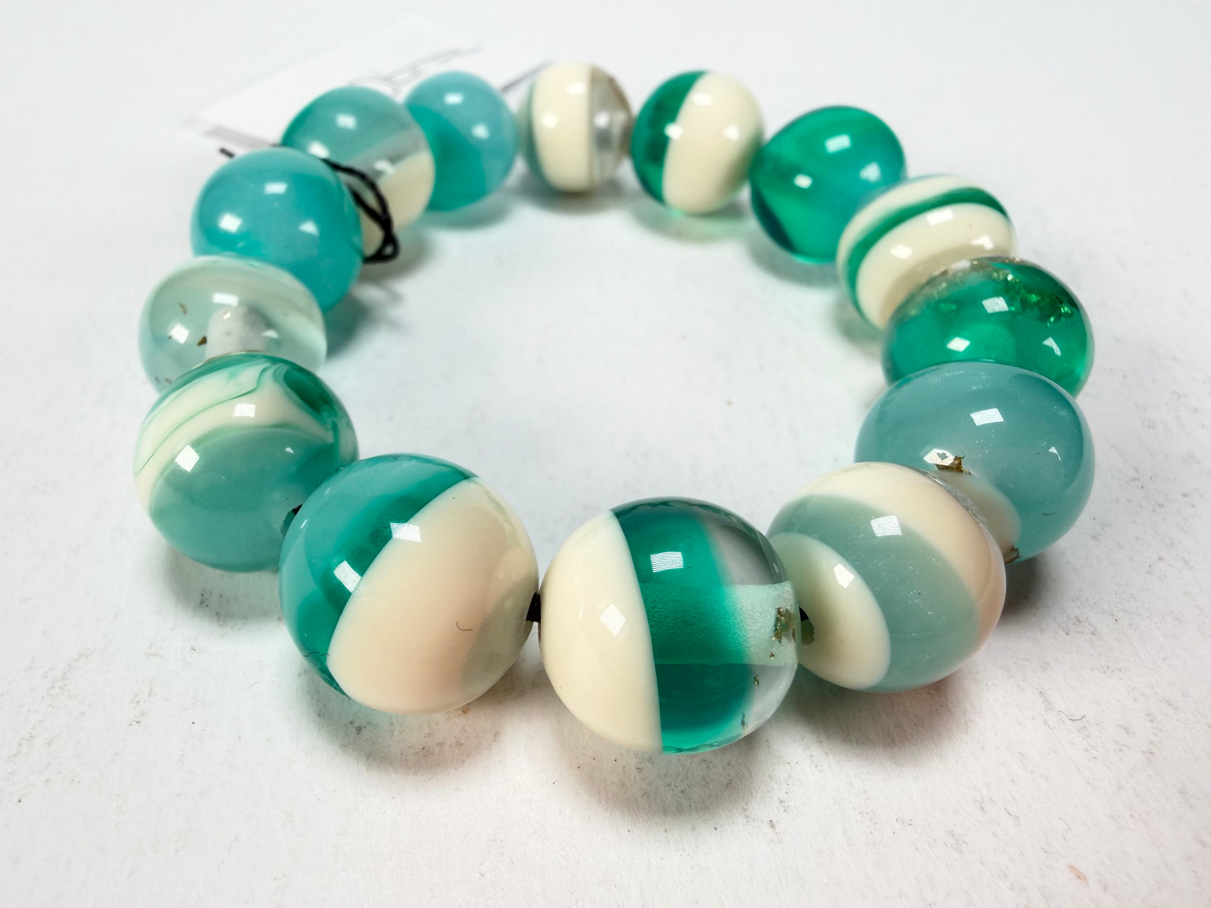 Sobral - Planets "Orbitalis" Neptune Elasticated Resin Bracelet ( 005454 )