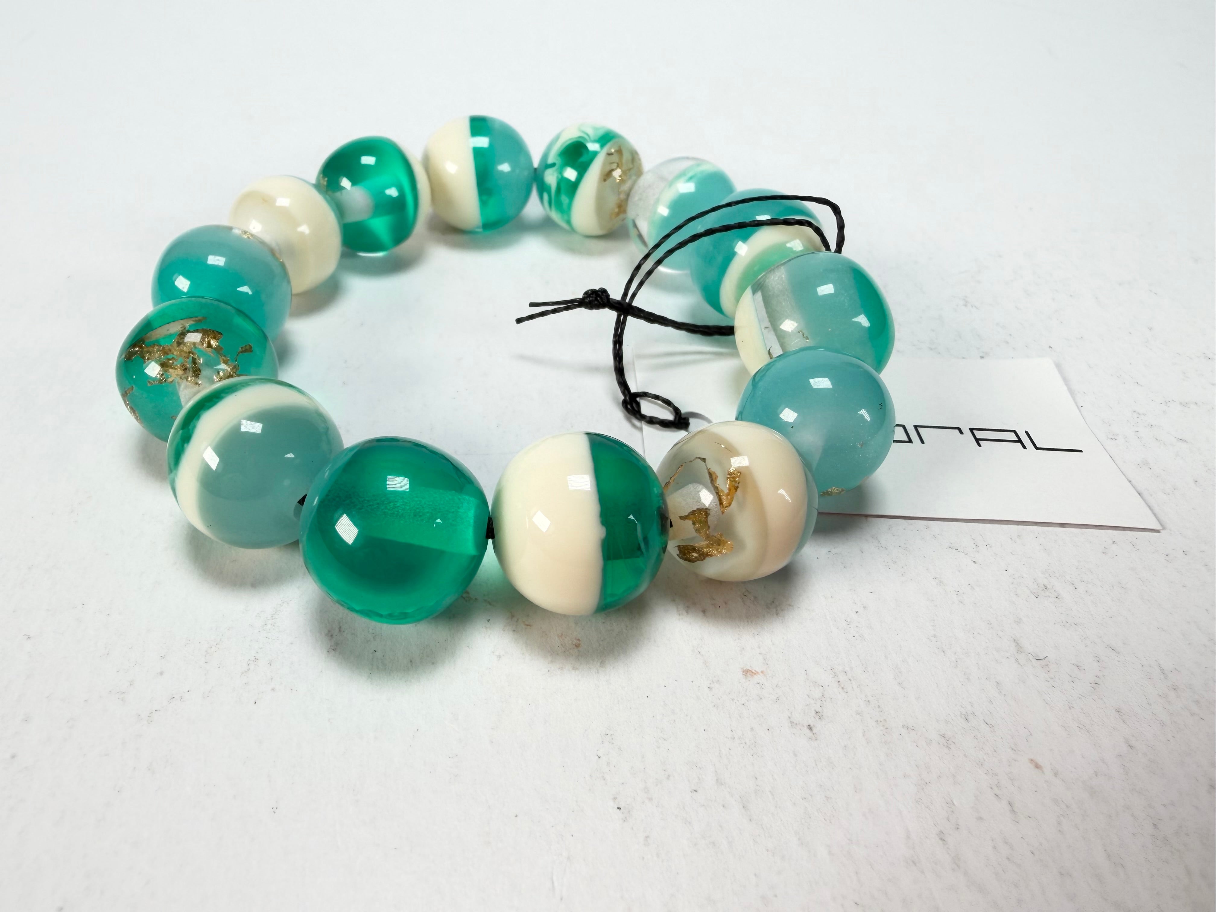 Sobral - Planets "Orbitalis" Neptune Elasticated Resin Bracelet ( 005454 )