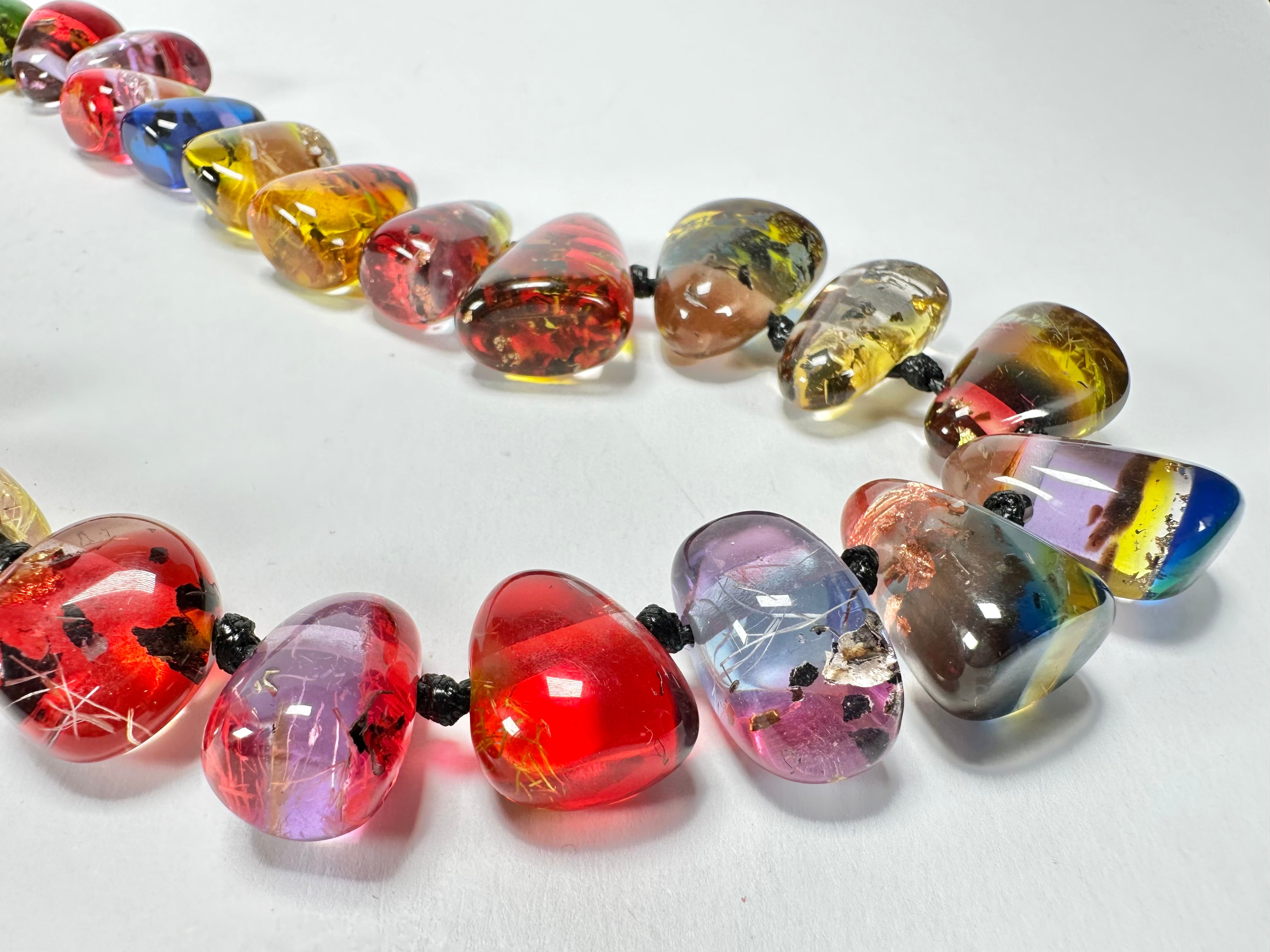 Sobral - Sobralita "Wave" Resin Necklace ( 005327 )