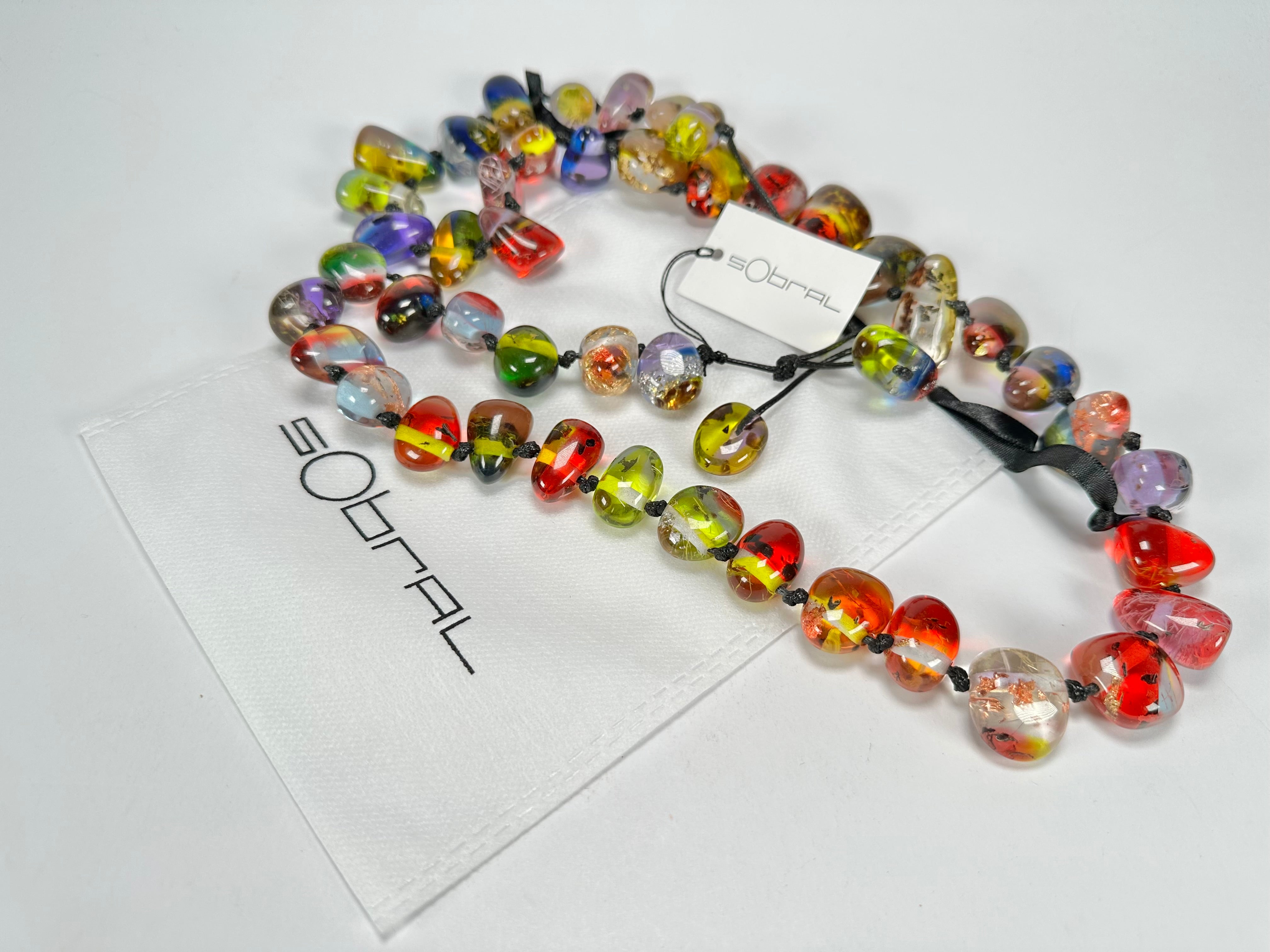 Sobral - Sobralita "Wave" Resin Necklace ( 005327 )