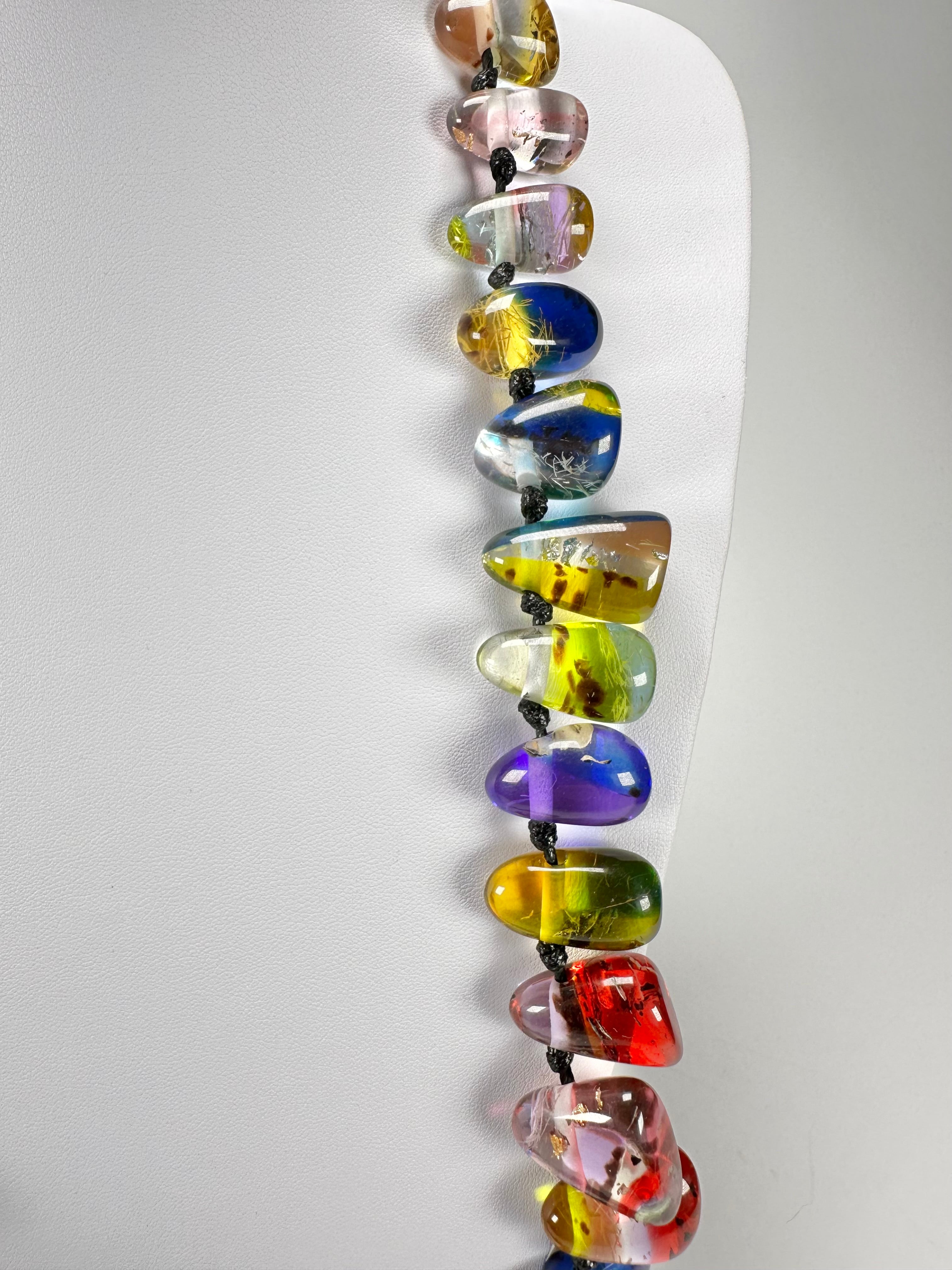 Sobral - Sobralita "Wave" Resin Necklace ( 005327 )