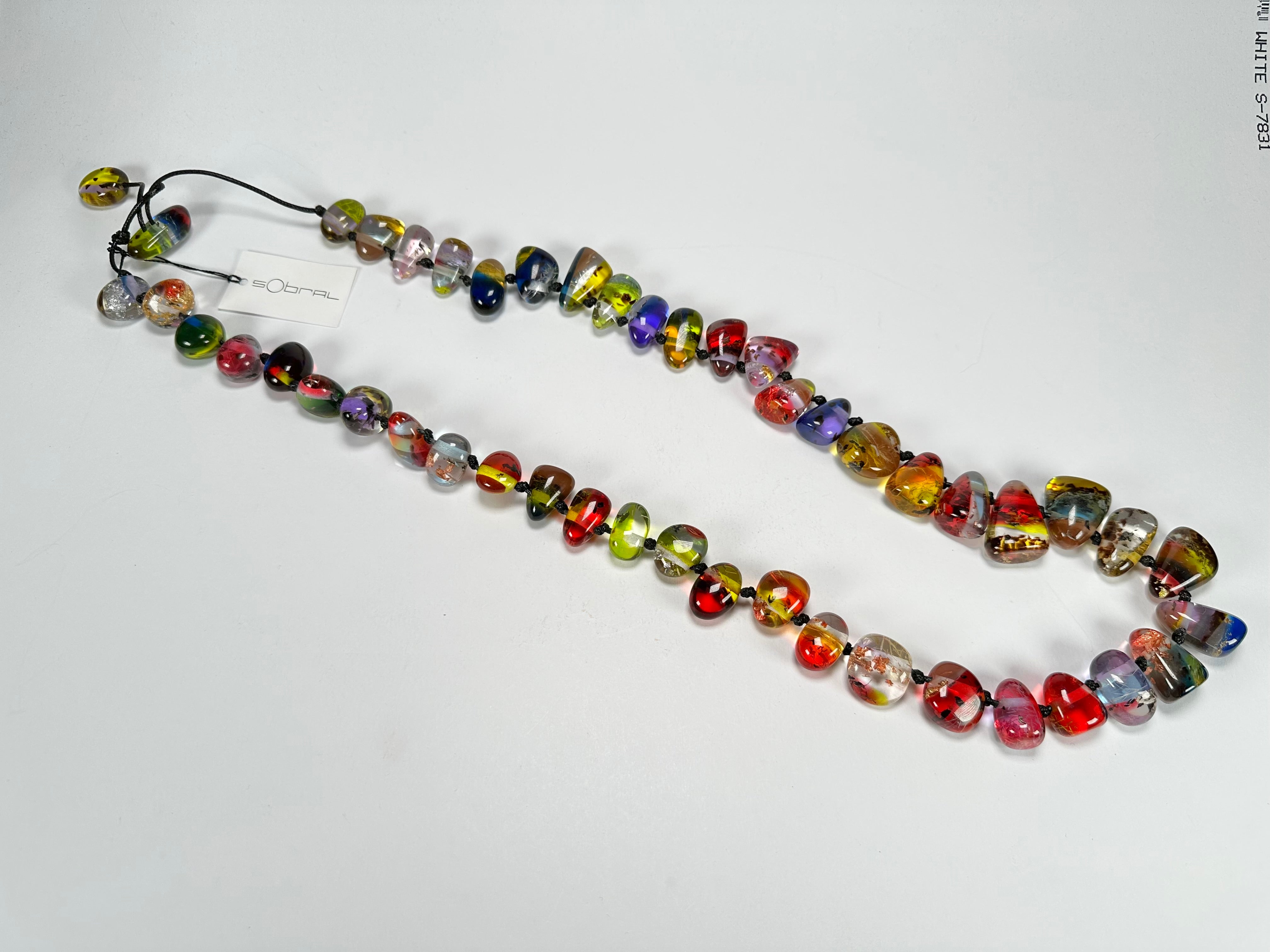 Sobral - Sobralita "Wave" Resin Necklace ( 005327 )