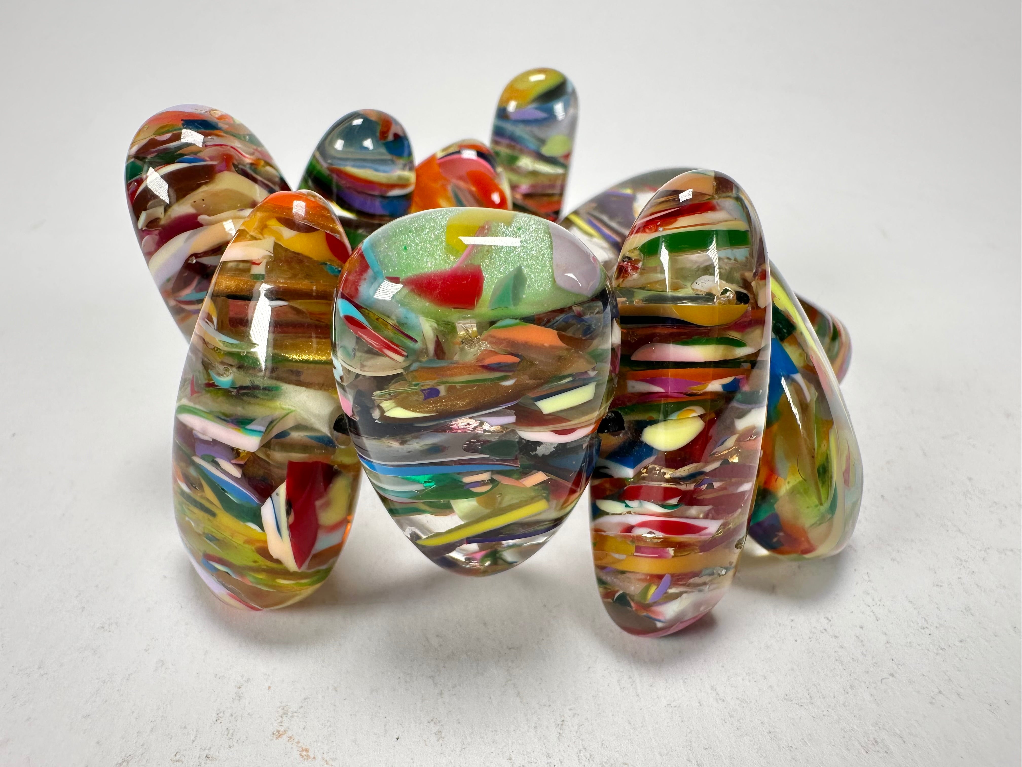 Sobral - Baru "Onda" Elasticated Resin Bracelet ( 005329 )