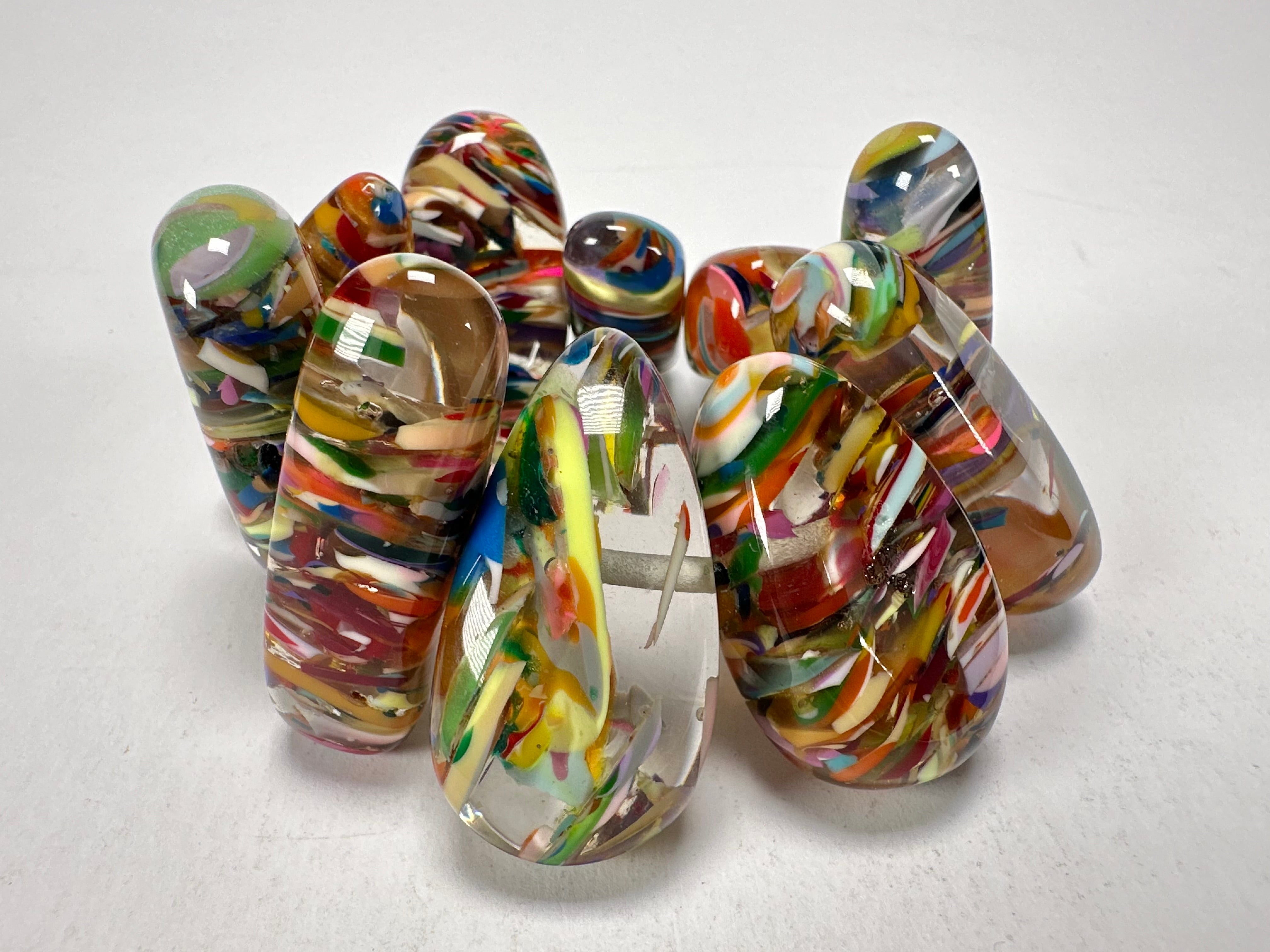 Sobral - Baru "Onda" Elasticated Resin Bracelet ( 005329 )