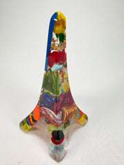 Sobral - Landmark "Eiffel Tower" Past Present Medium 14cm Statue Ornament ( 003290 )