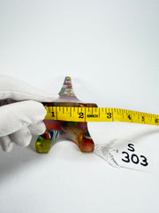 Sobral - Landmark "Eiffel Tower" Past Present Medium 14cm Statue Ornament ( 003290 )