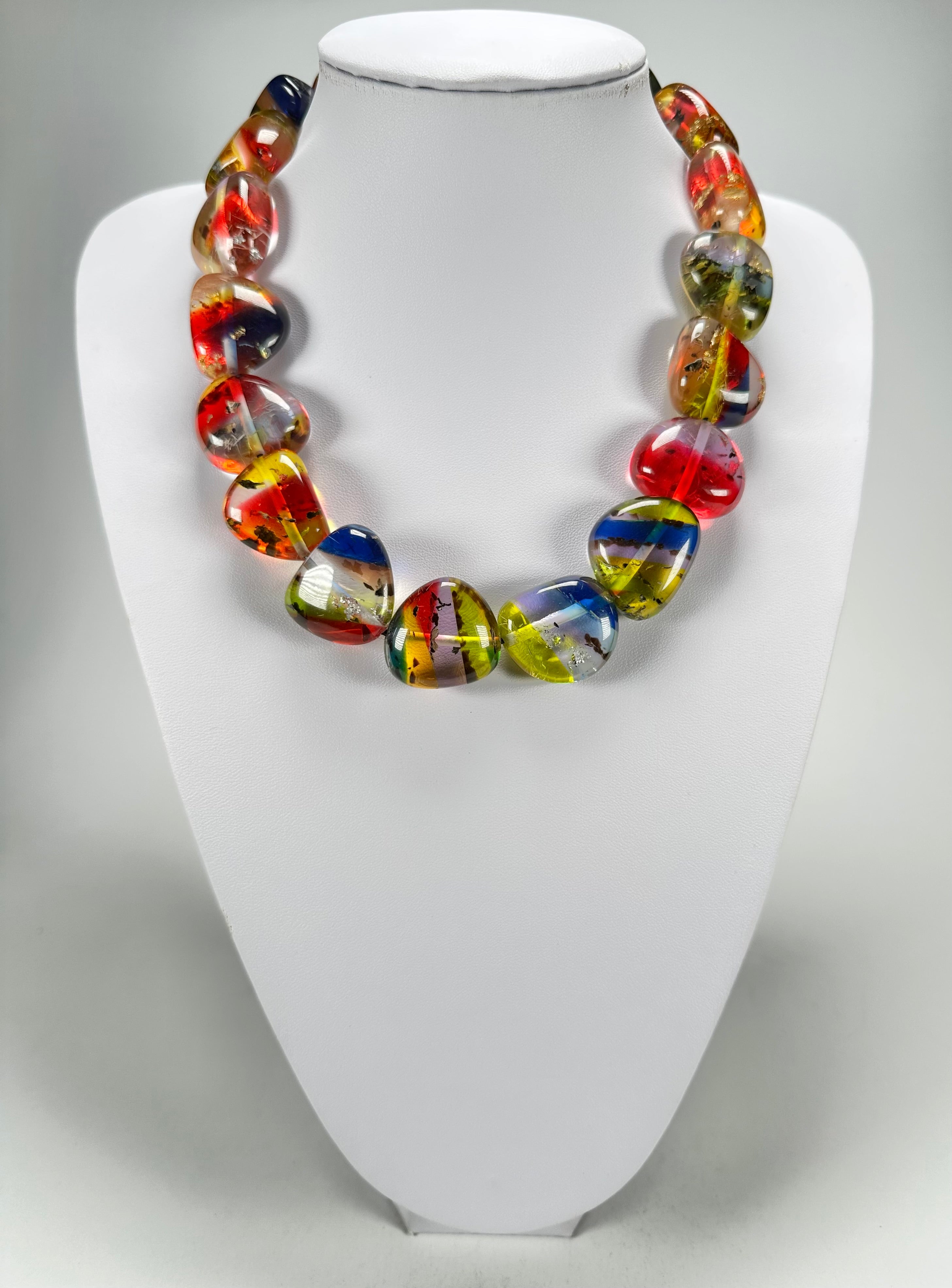Sobral - Sobralita "Studio Pebbles" Resin Necklace ( 005224 )