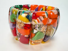 Sobral - Past Present "Sao Conrado" Elasticated Resin Bracelet ( 003283 )