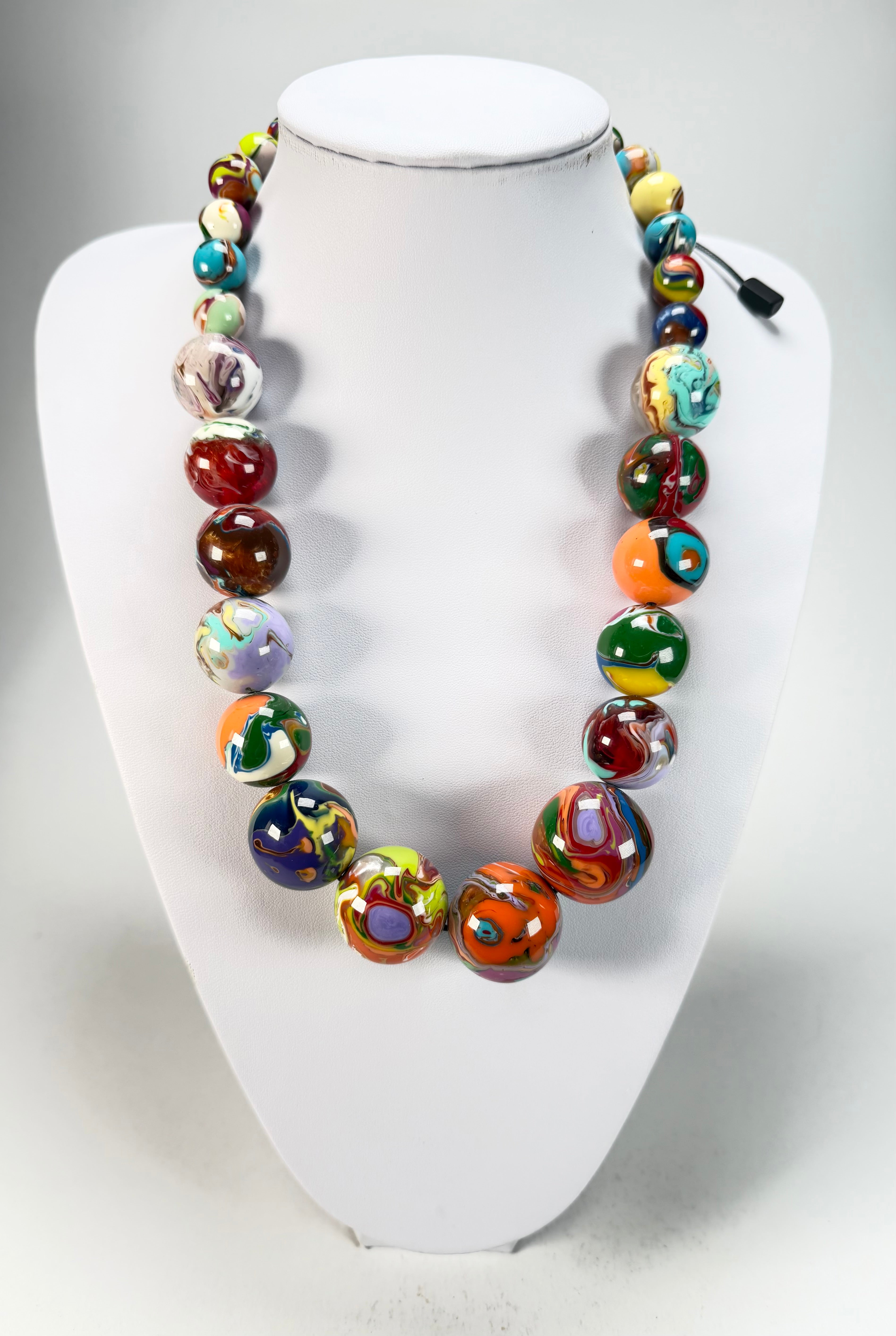 Sobral - Planets "Jupiter" Pollock Resin Necklace ( 005453 )