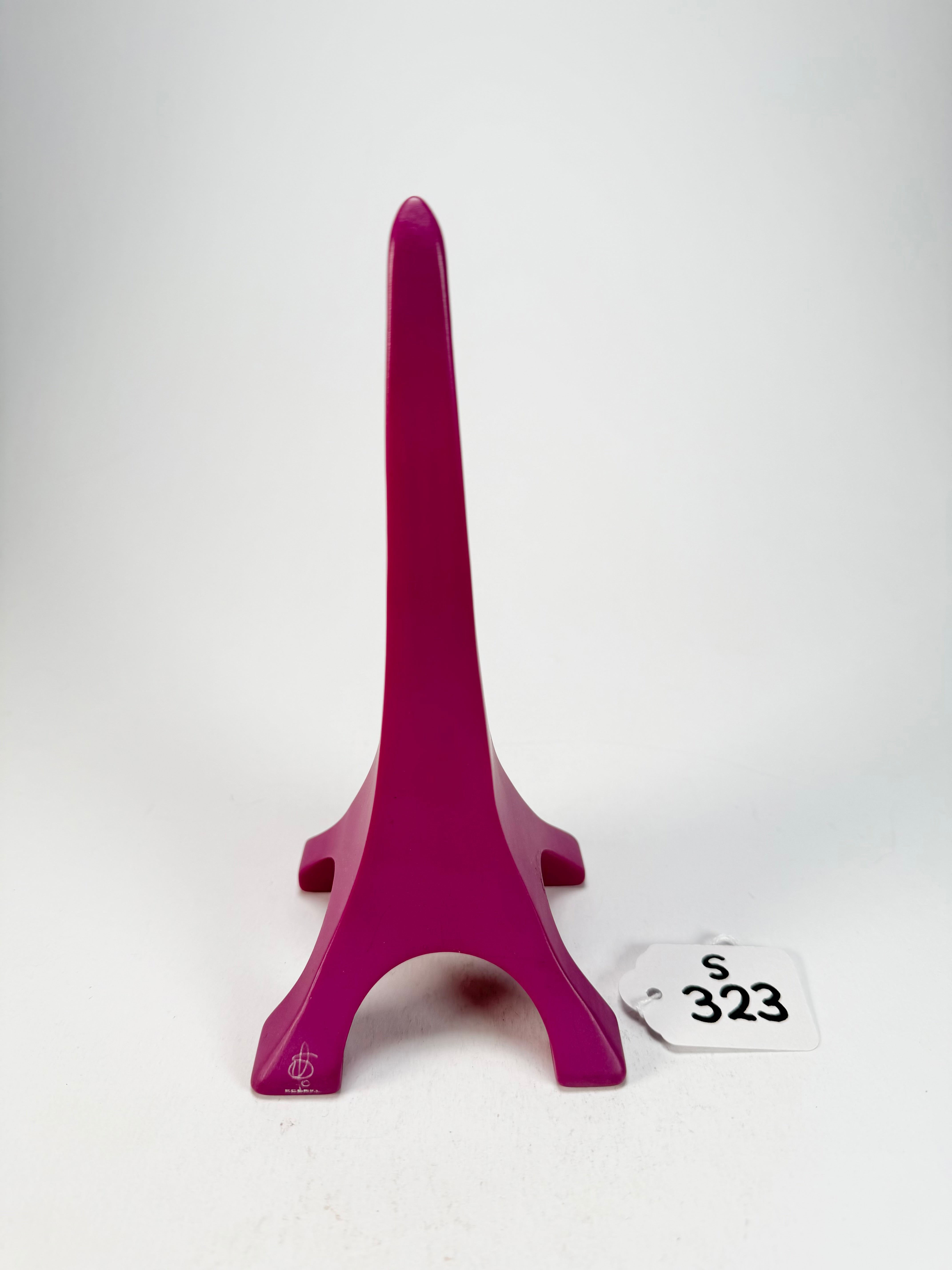 Sobral - Landmark "Eiffel Tower" Purple Large 18cm Statue Ornament ( 000000 )
