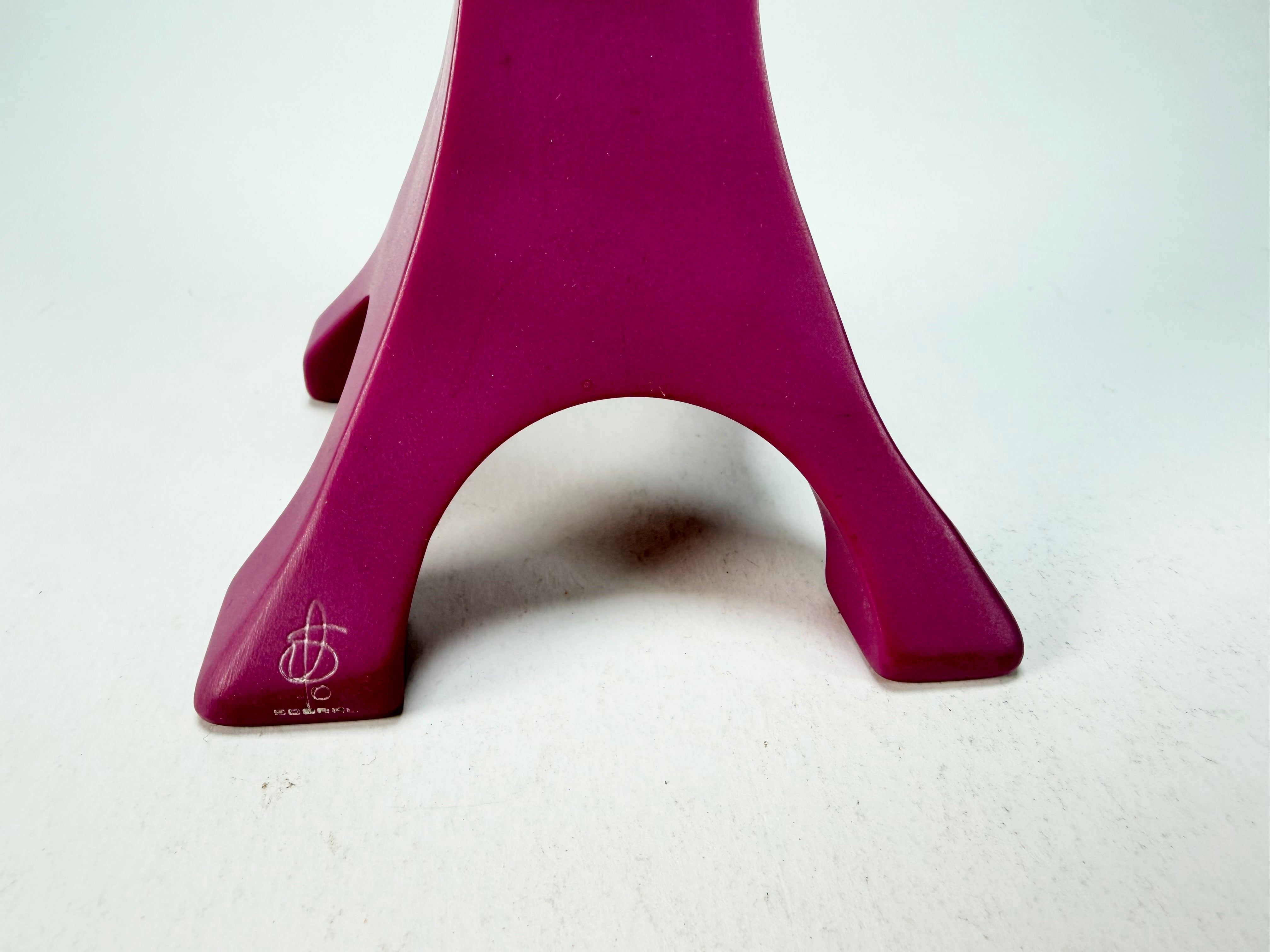 Sobral - Landmark "Eiffel Tower" Purple Large 18cm Statue Ornament ( 000000 )