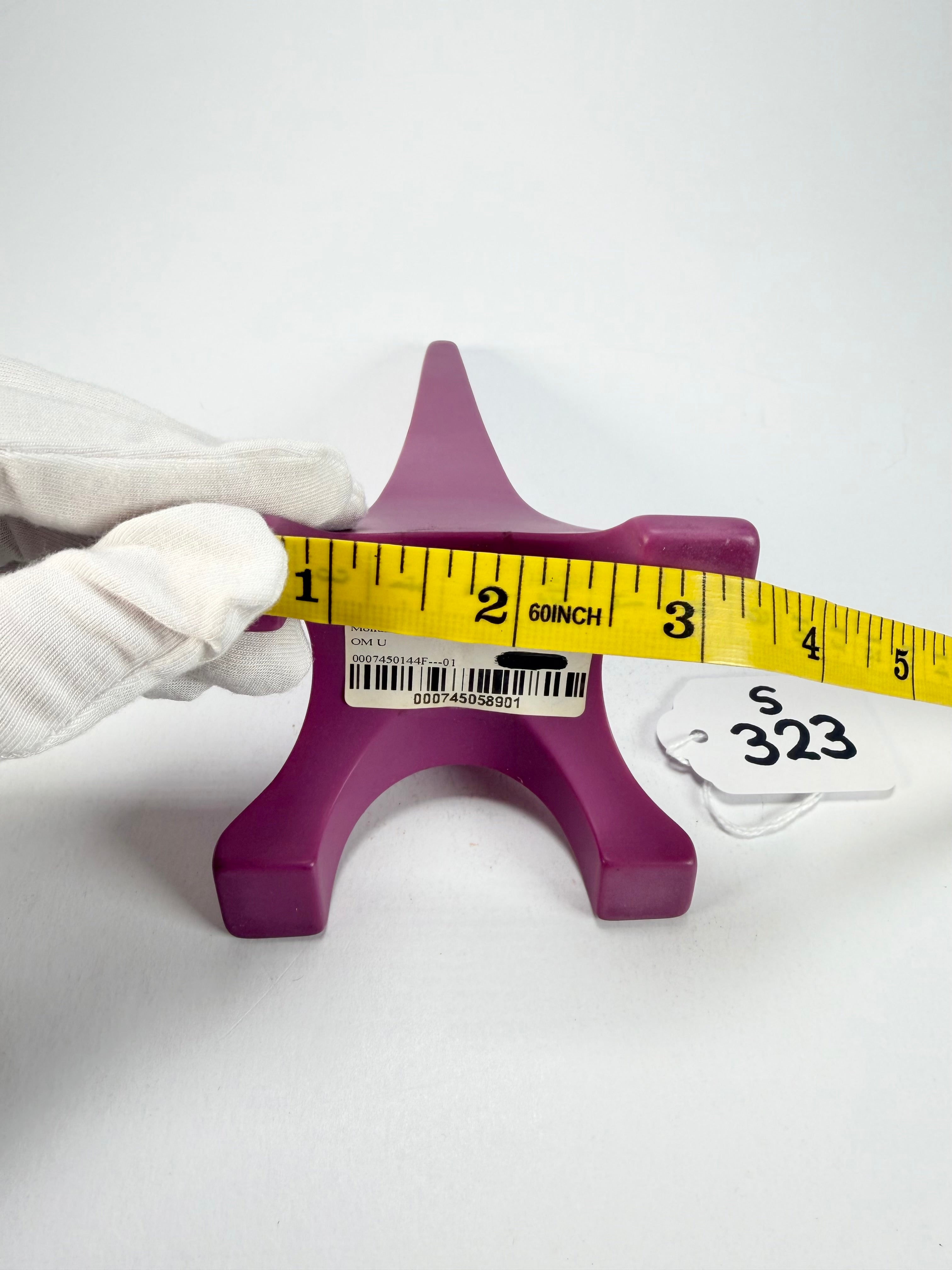 Sobral - Landmark "Eiffel Tower" Purple Large 18cm Statue Ornament ( 000000 )