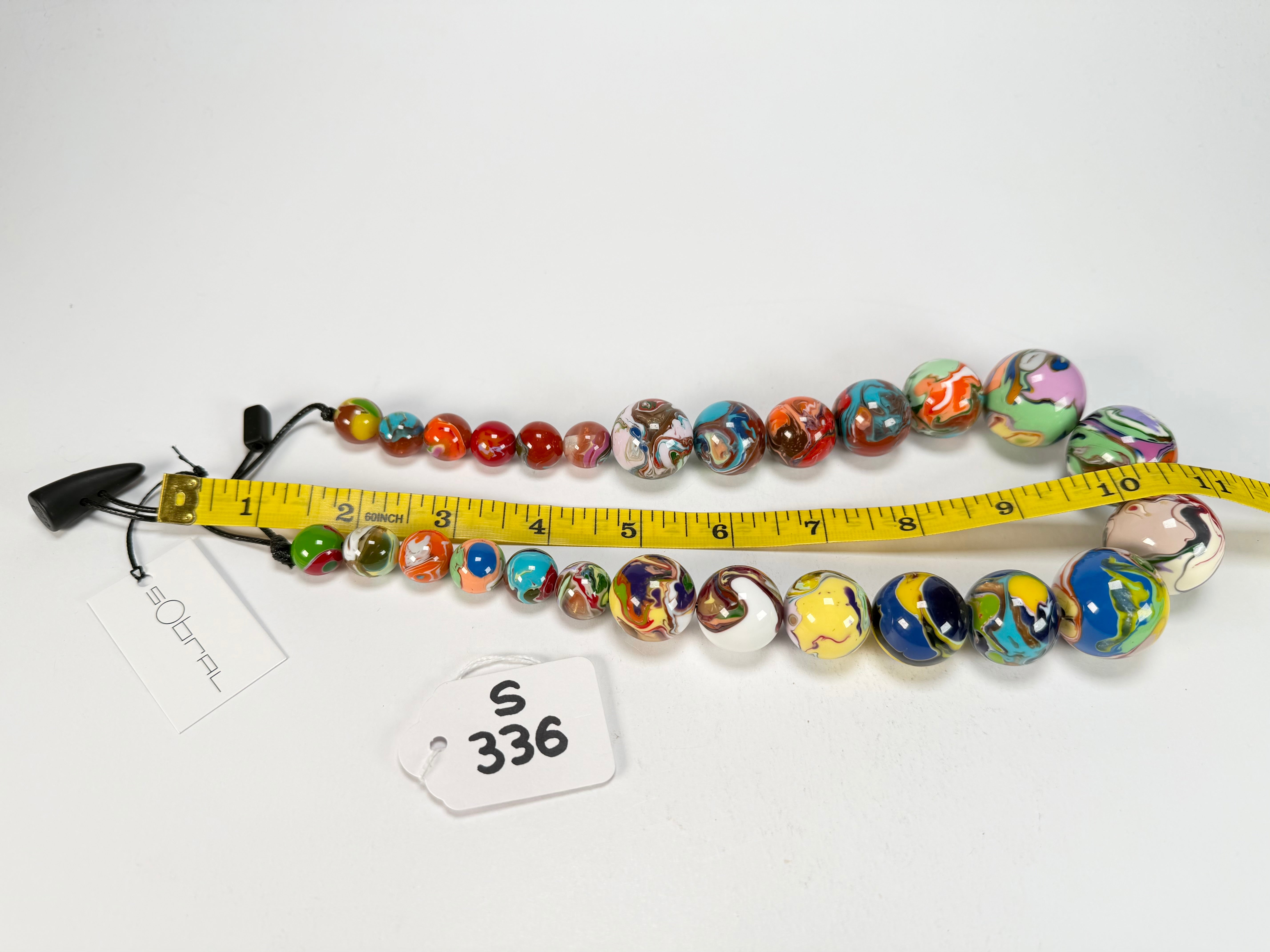 Sobral - Planets "Jupiter" Pollock Resin Necklace ( 005453 )