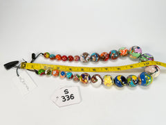 Sobral - Planets "Jupiter" Pollock Resin Necklace ( 005453 )
