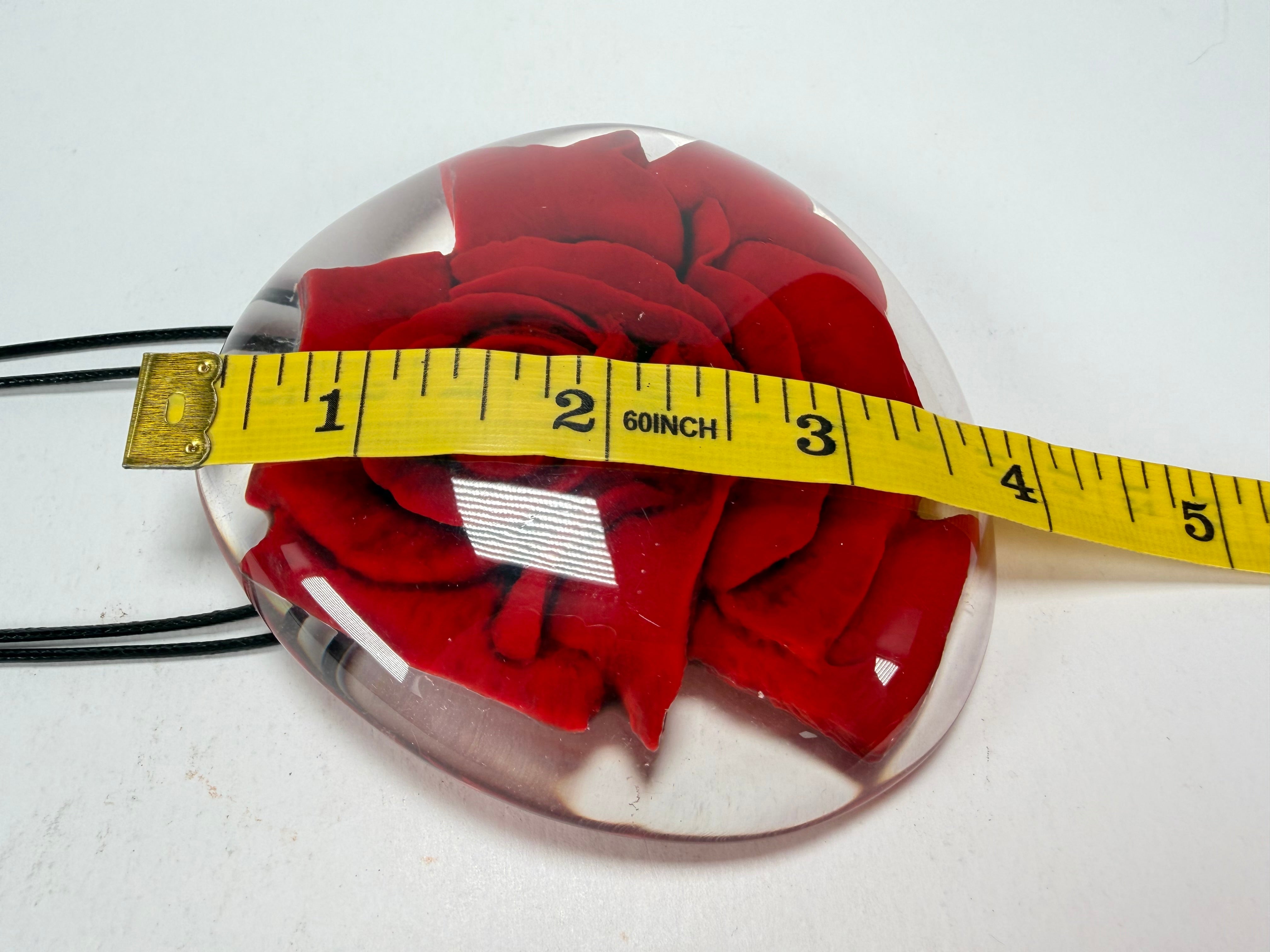 Sobral - Roses "WOW" Resin Necklace ( 003847 )