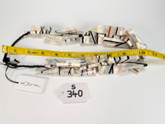 Sobral - Lágrima D'or "Neoconcretismo" Resin Necklace ( 003885 )