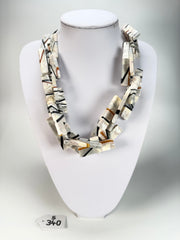 Sobral - Lágrima D'or "Neoconcretismo" Resin Necklace ( 003885 )