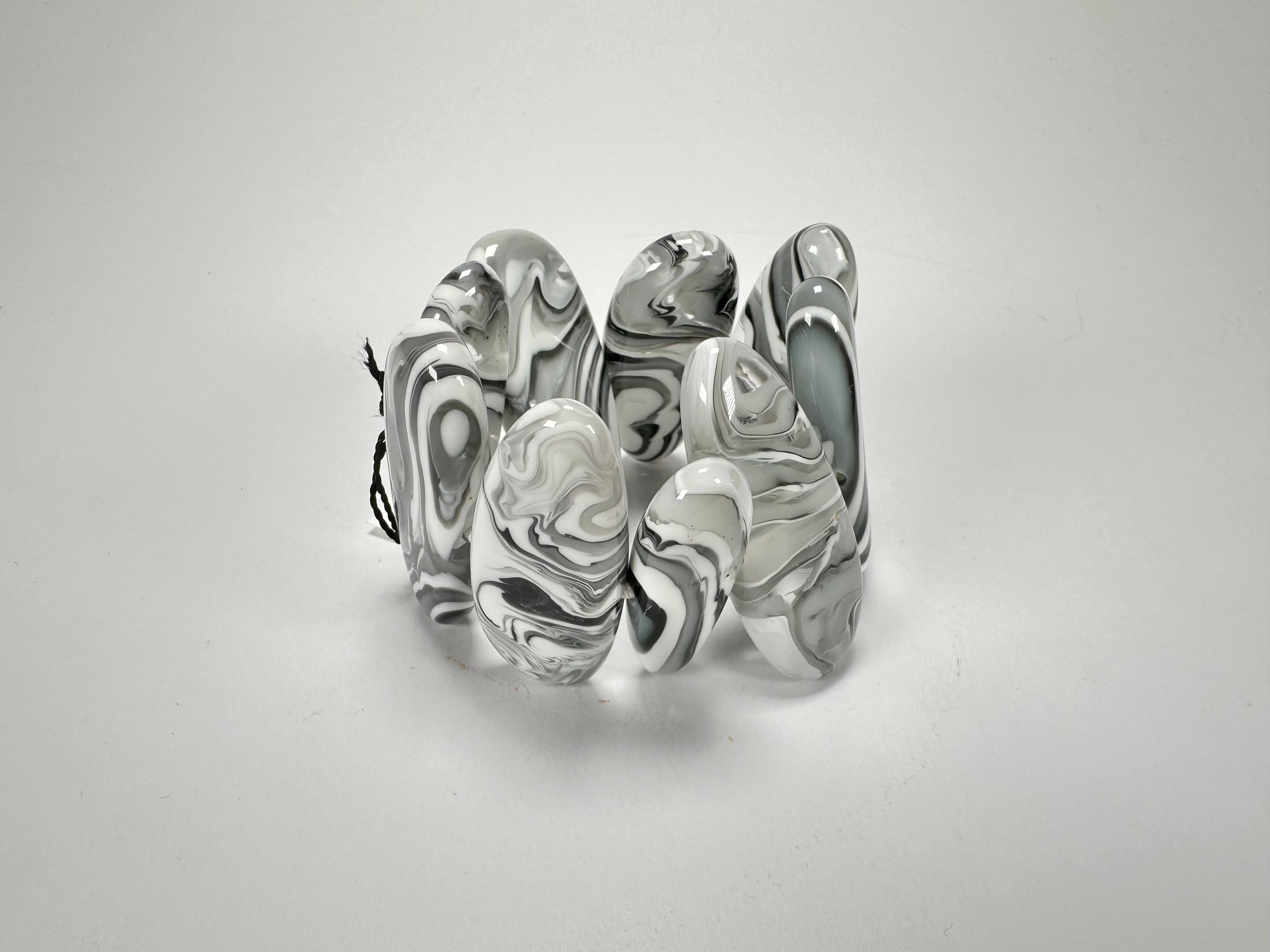 Sobral - Onda Gelo "Pipe" Resin Bracelet ( 005424 )