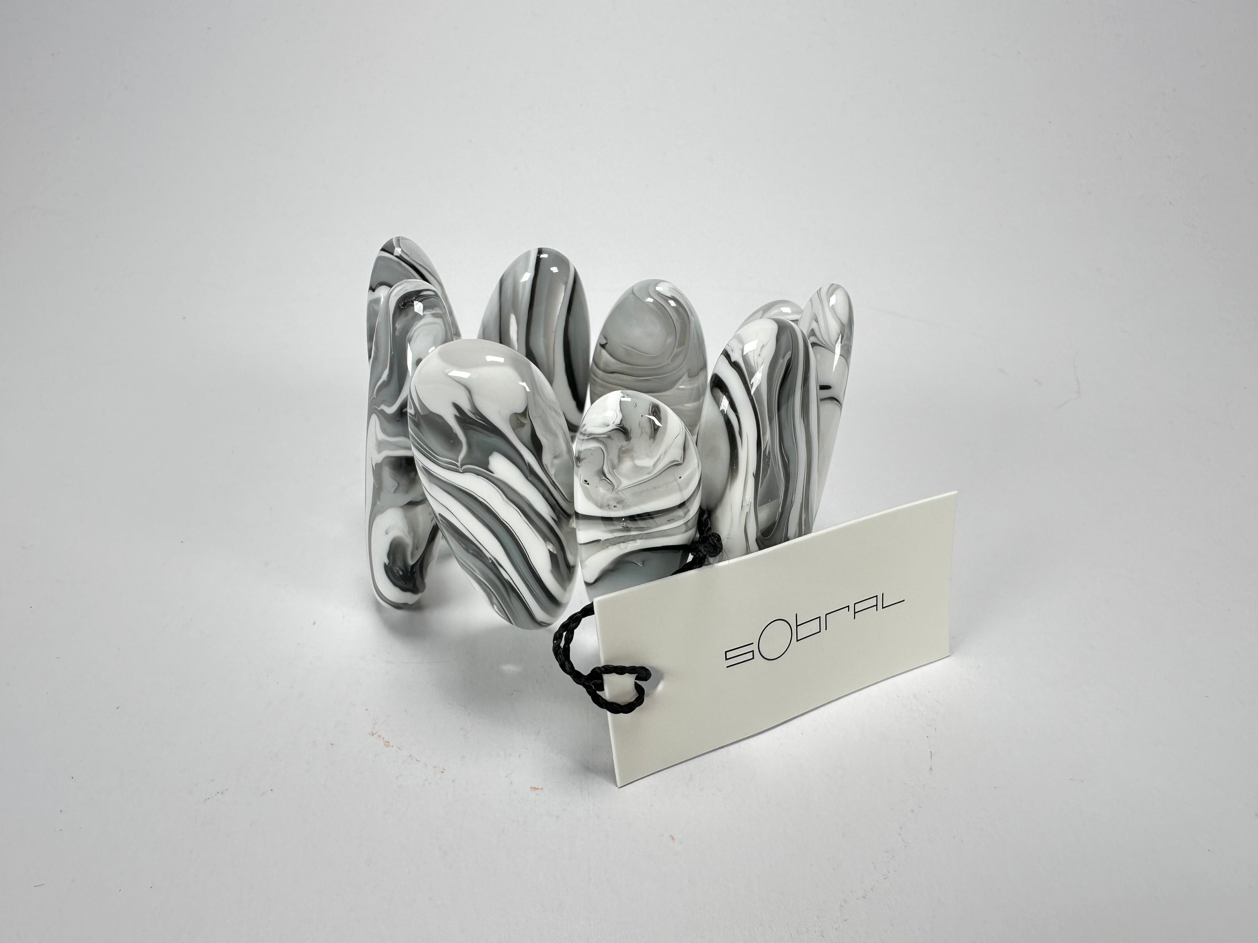 Sobral - Onda Gelo "Pipe" Resin Bracelet ( 005424 )
