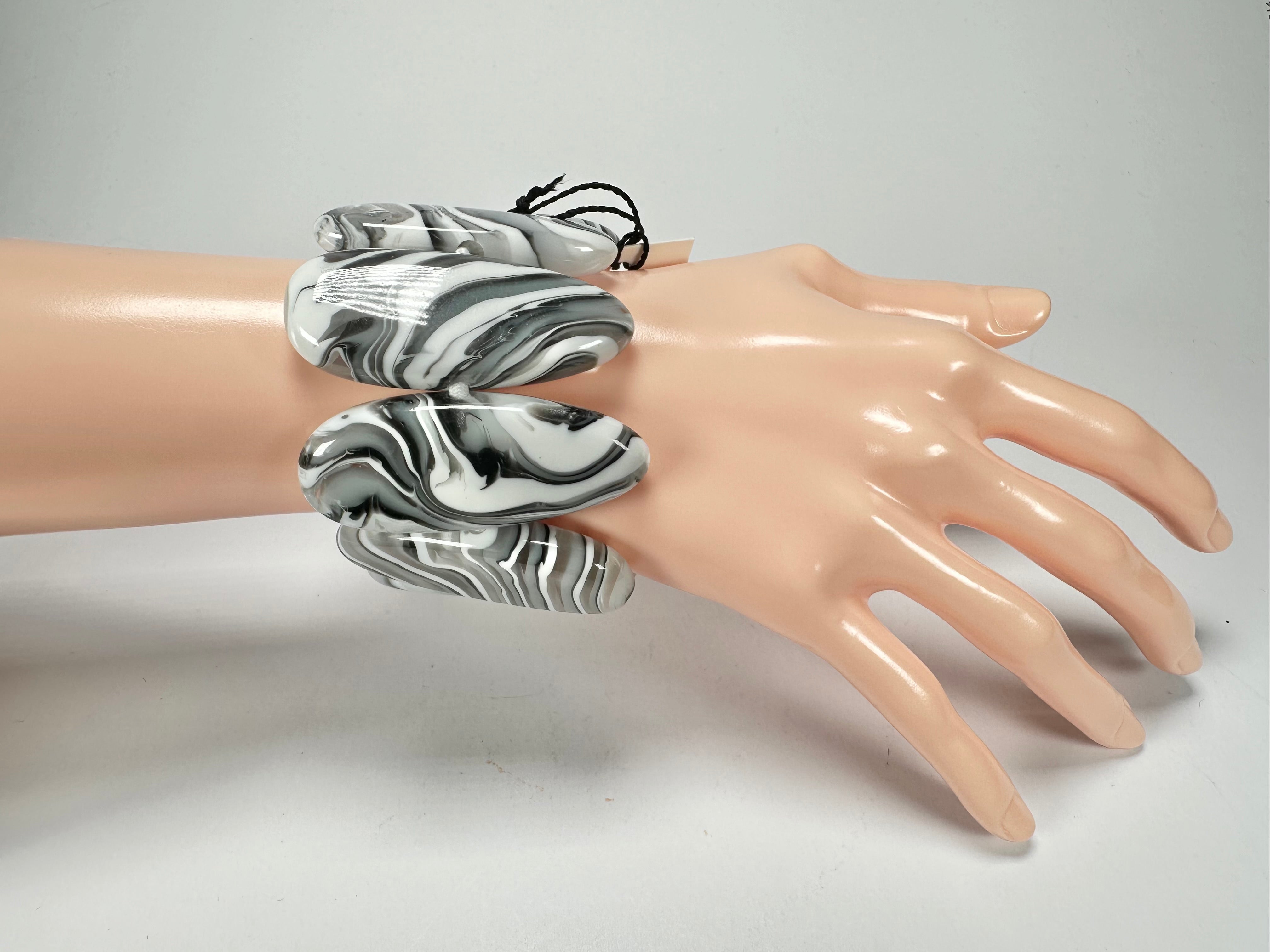 Sobral - Onda Gelo "Pipe" Resin Bracelet ( 005424 )