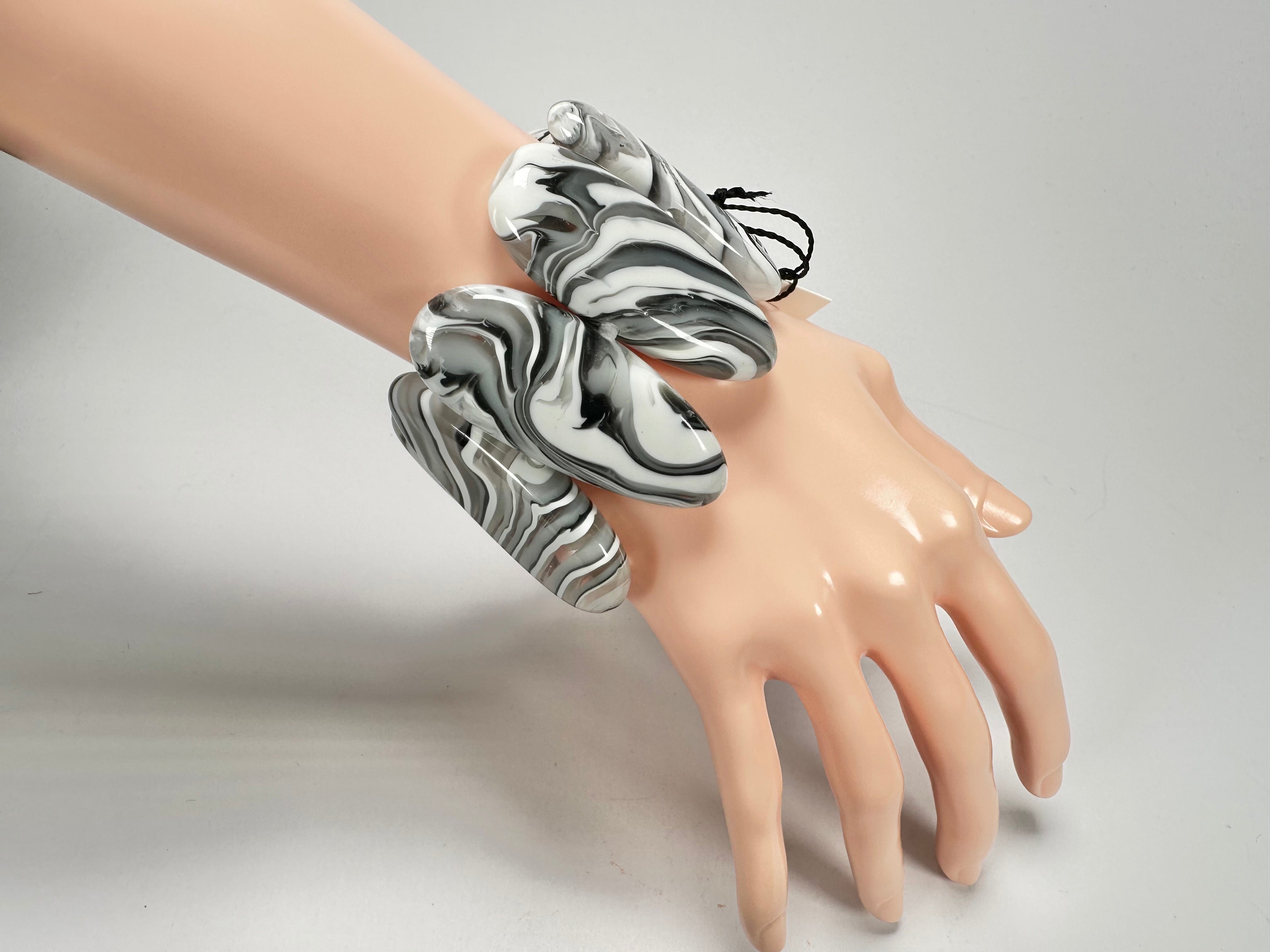 Sobral - Onda Gelo "Pipe" Resin Bracelet ( 005424 )