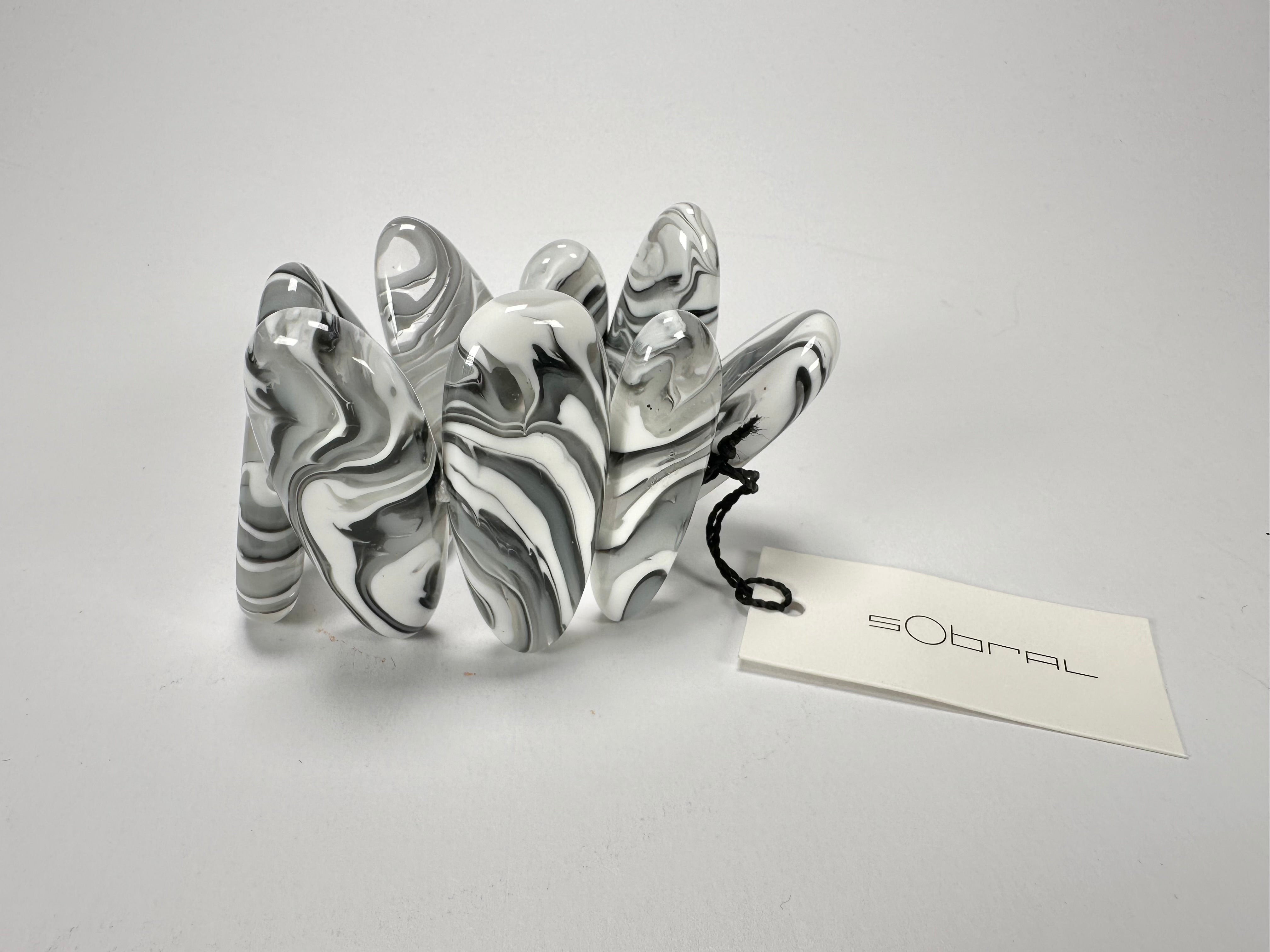 Sobral - Onda Gelo "Pipe" Resin Bracelet ( 005424 )