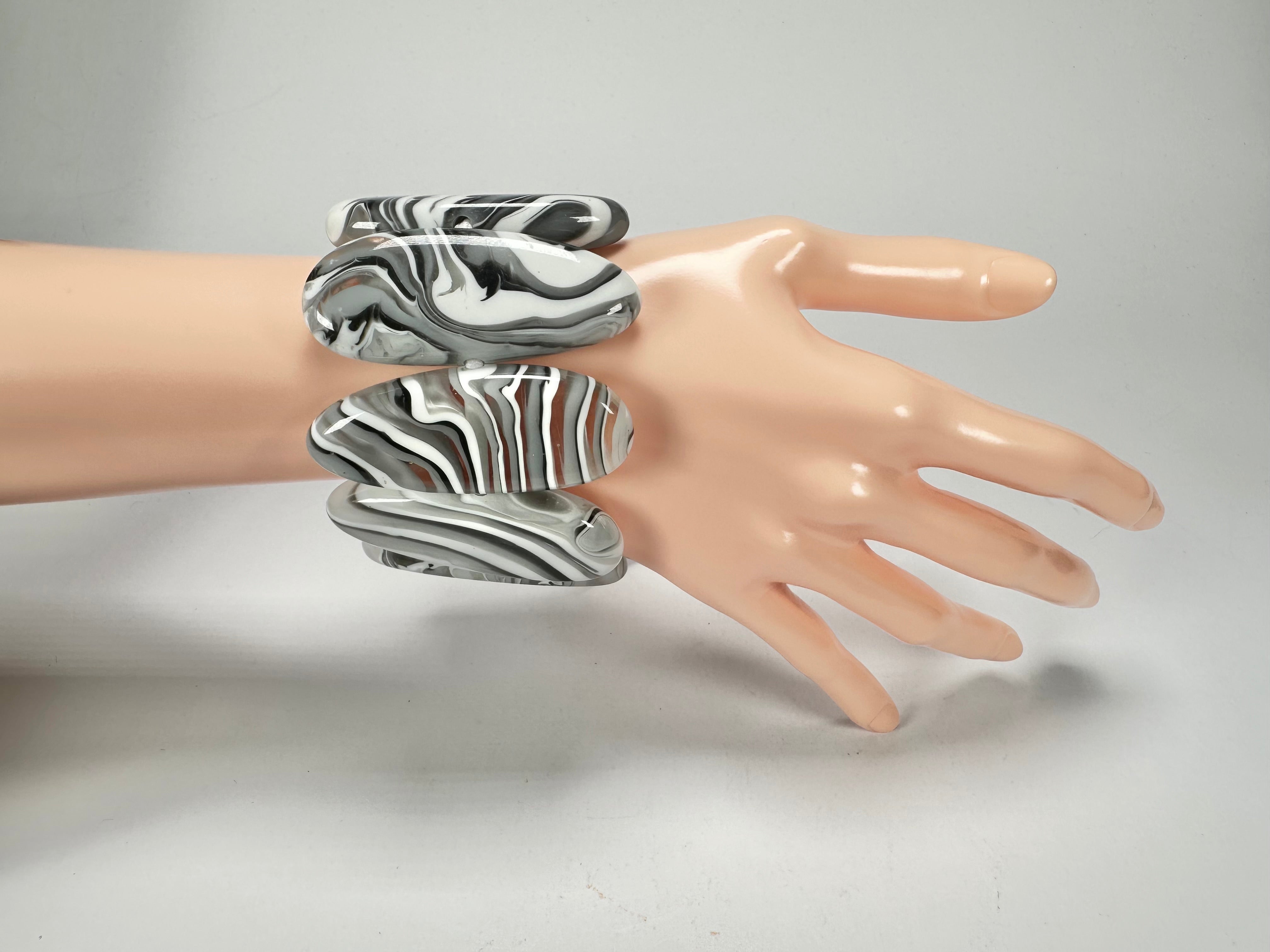 Sobral - Onda Gelo "Pipe" Resin Bracelet ( 005424 )