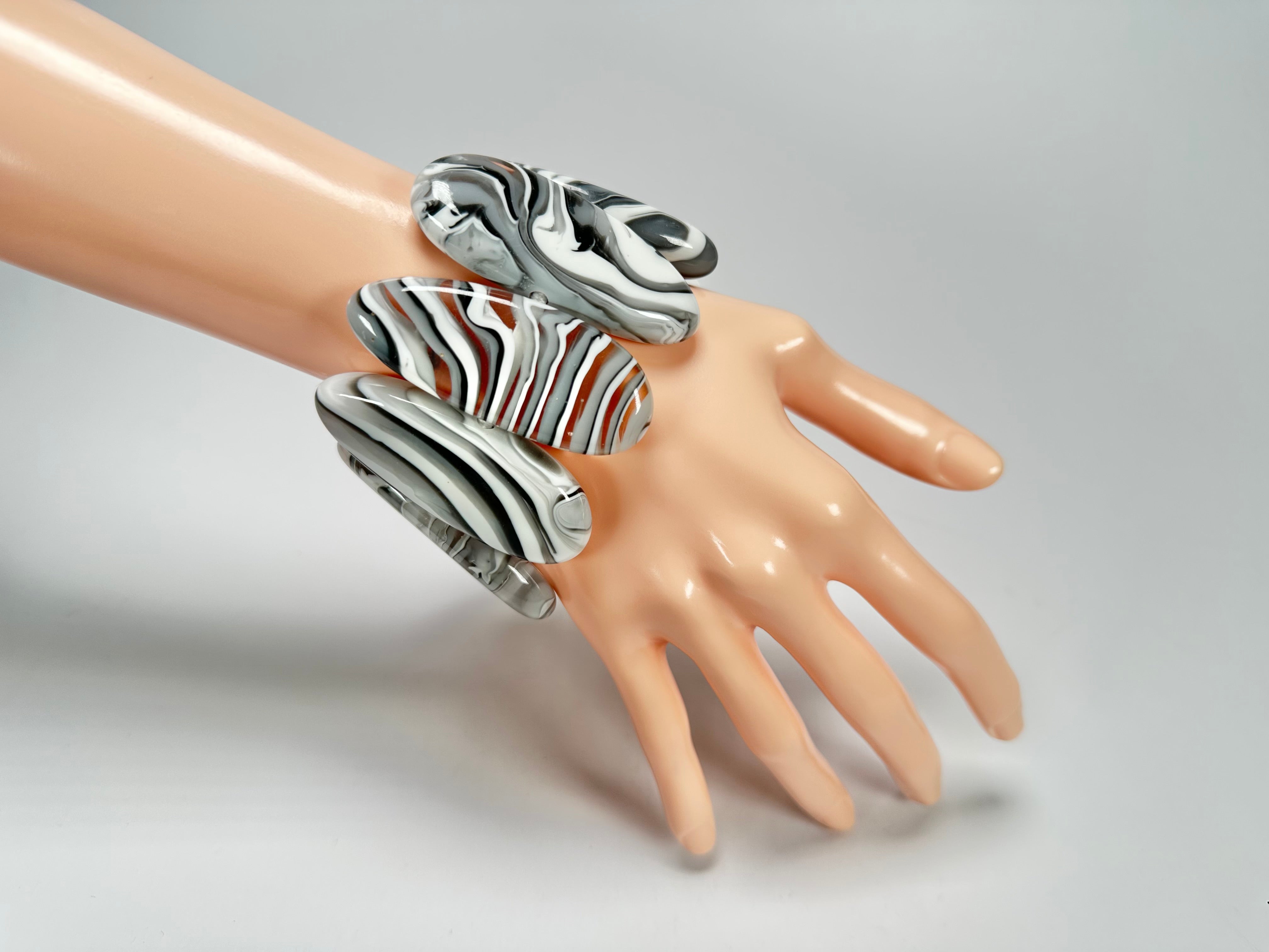 Sobral - Onda Gelo "Pipe" Resin Bracelet ( 005424 )