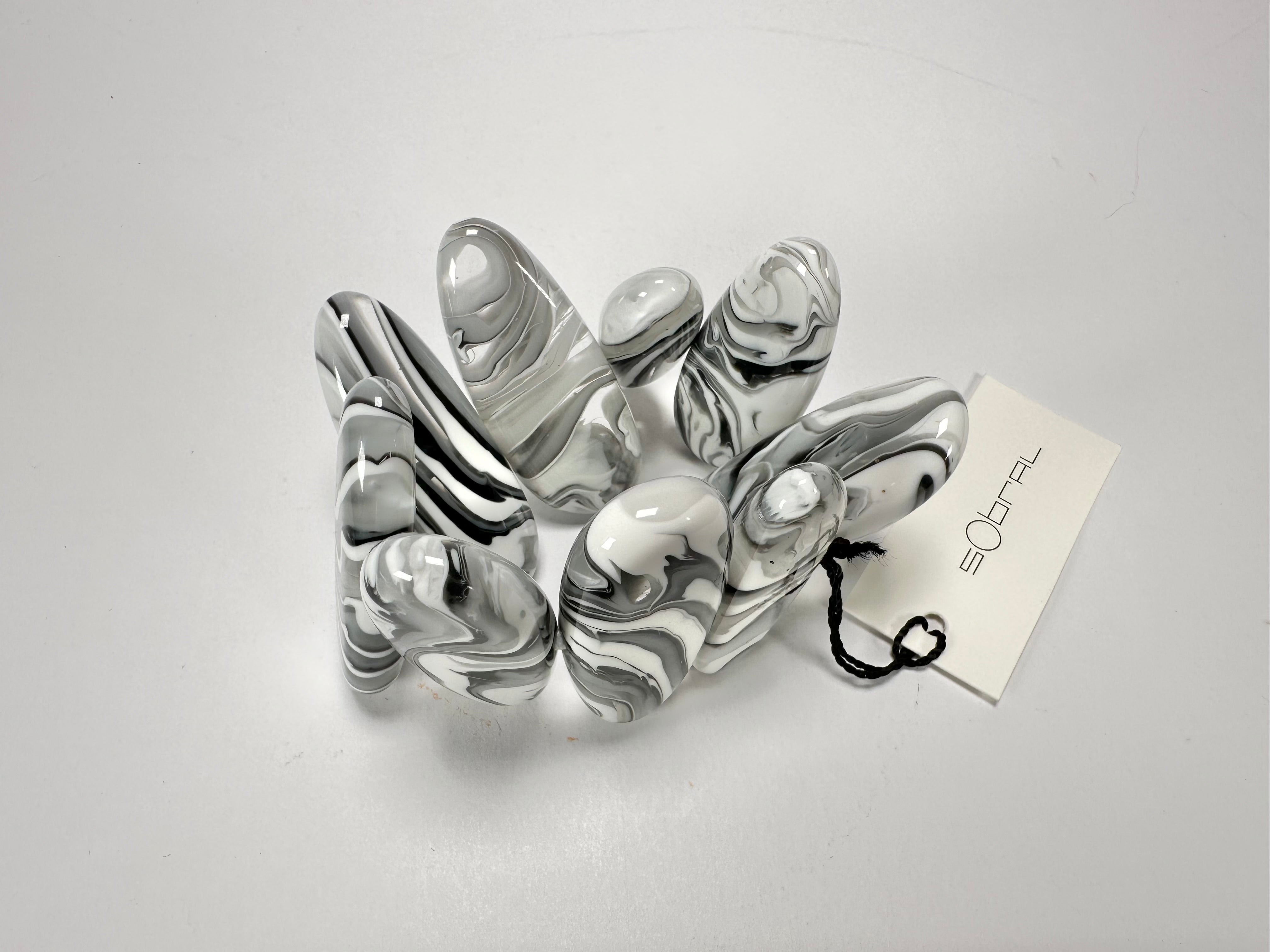 Sobral - Onda Gelo "Pipe" Resin Bracelet ( 005424 )