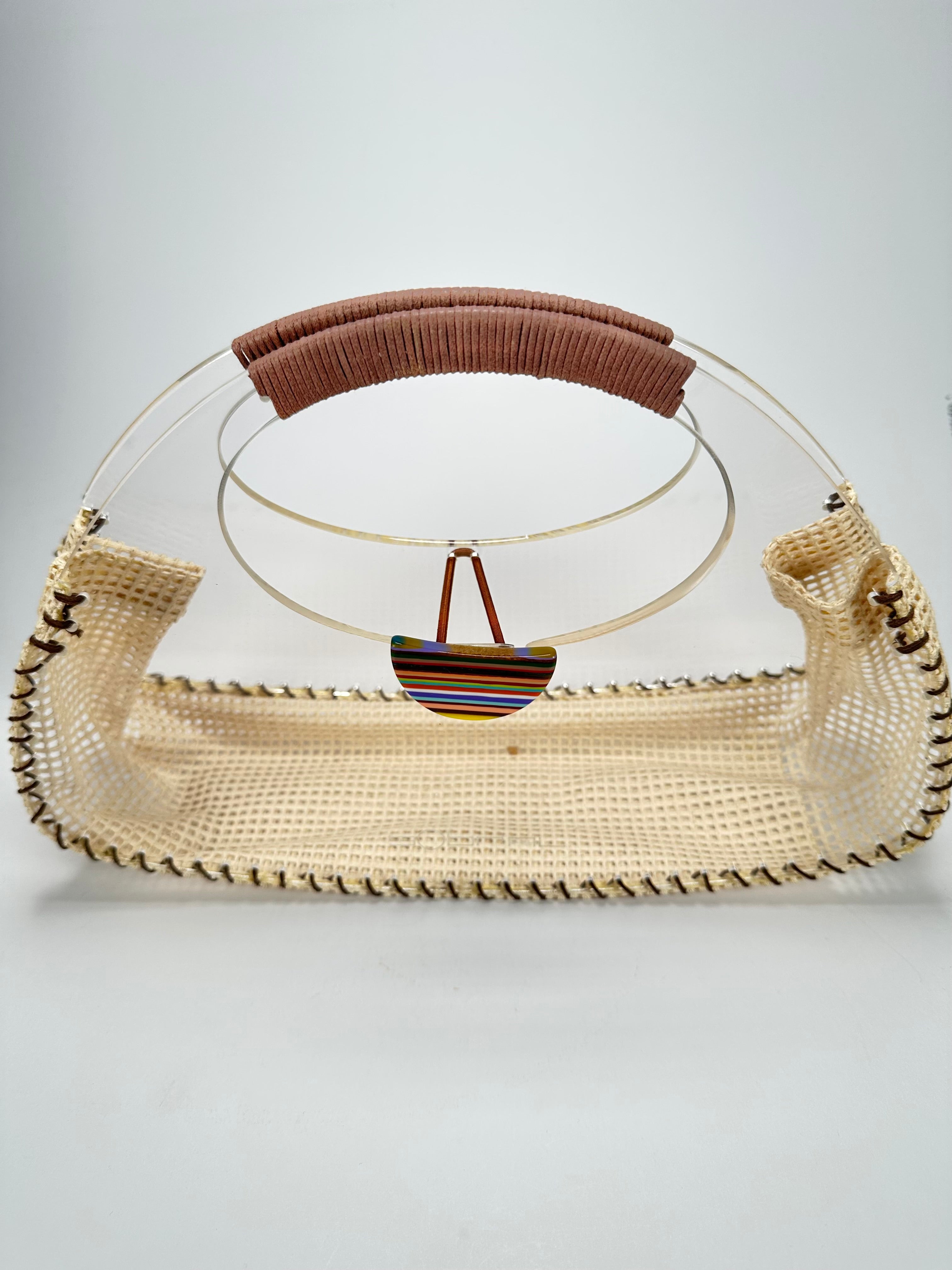 Sobral - Pop Art "Retro " Cristal Resin Handbag ( 005315 )