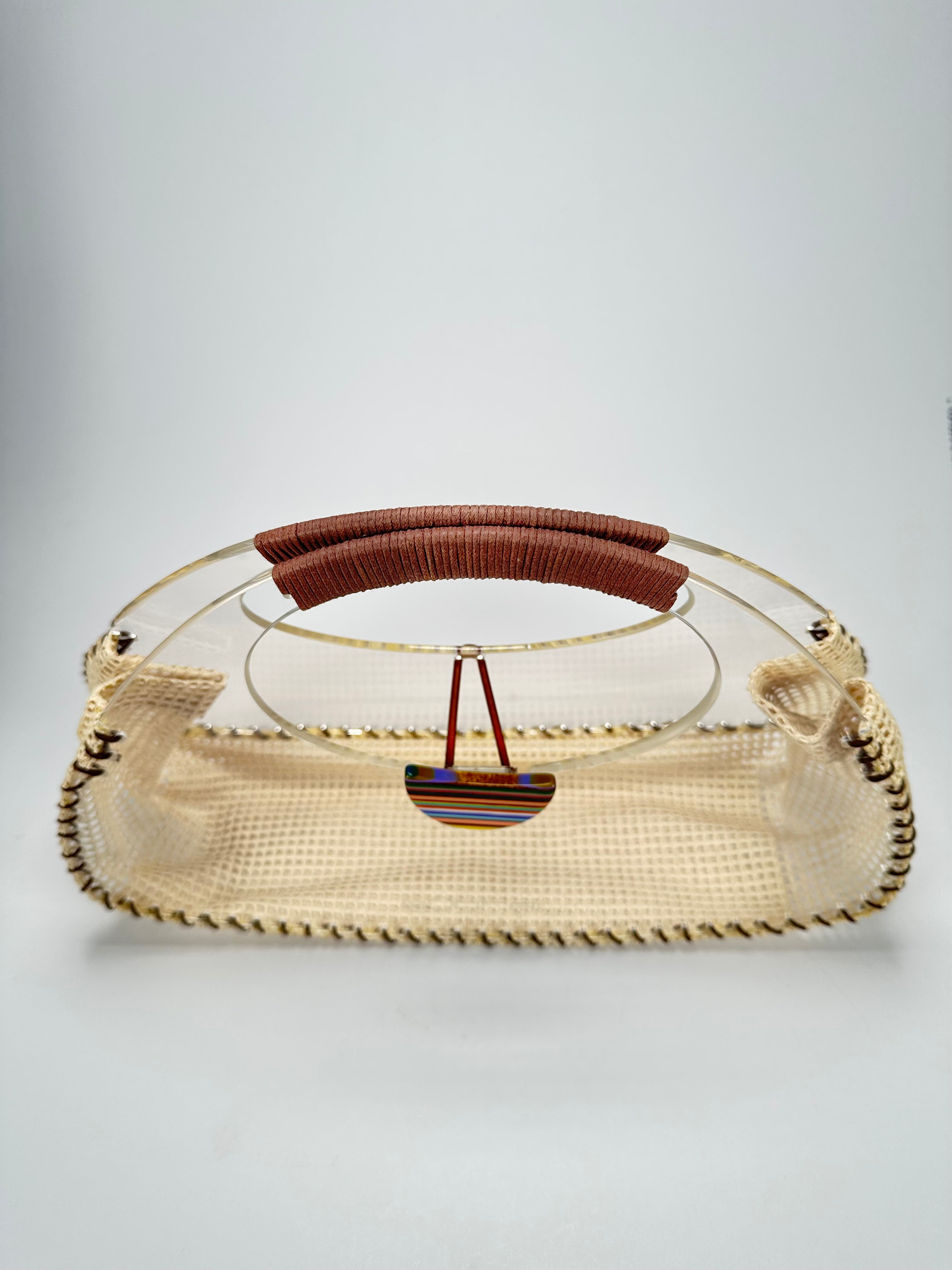 Sobral - Pop Art "Retro " Cristal Resin Handbag ( 005315 )