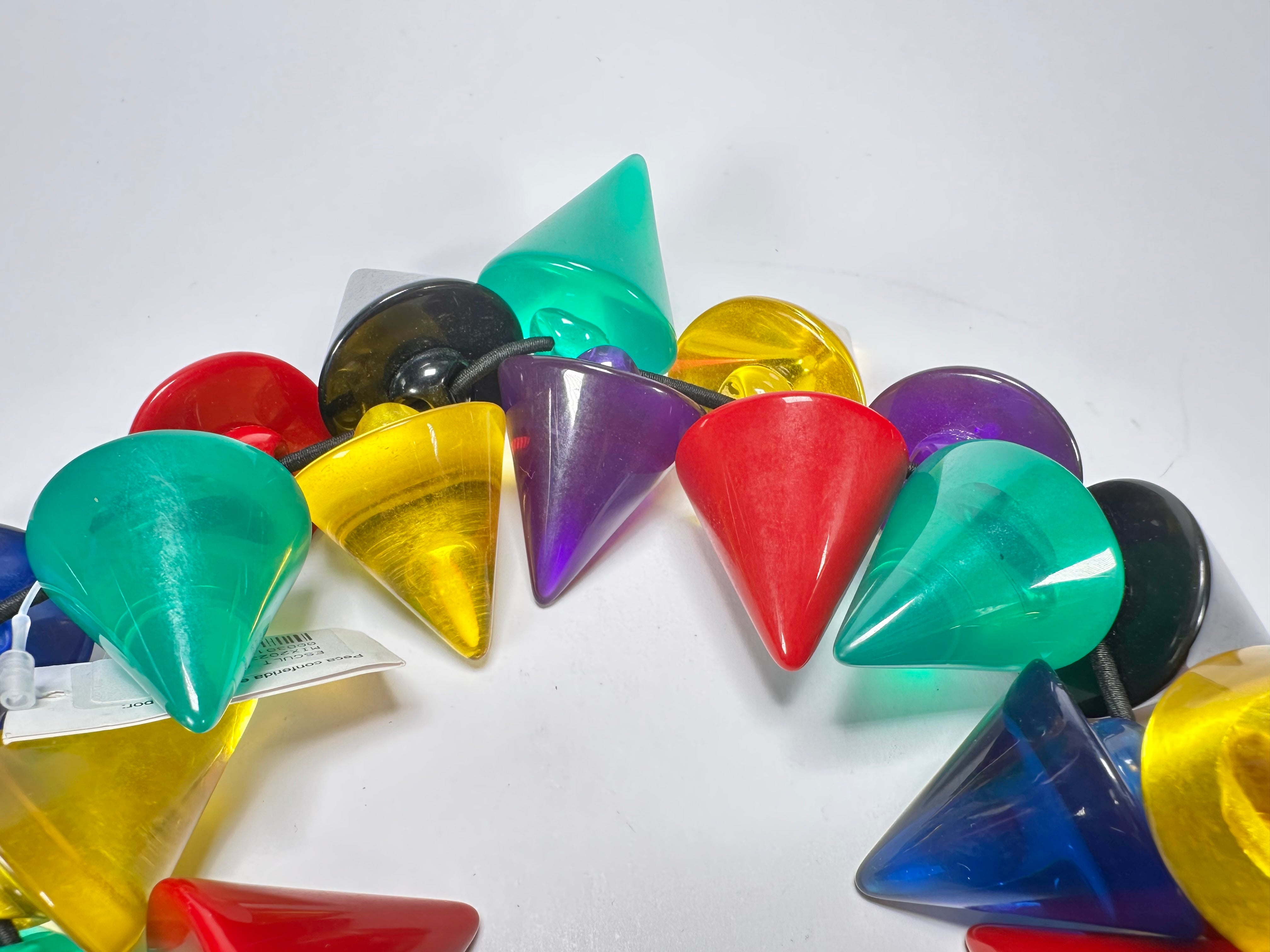 Sobral - Mix 2023 "Escultura" Cones Mix Resin Necklace ( 000301 )