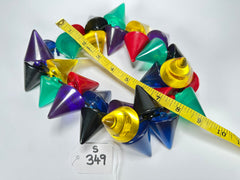 Sobral - Mix 2023 "Escultura" Cones Mix Resin Necklace ( 000301 )
