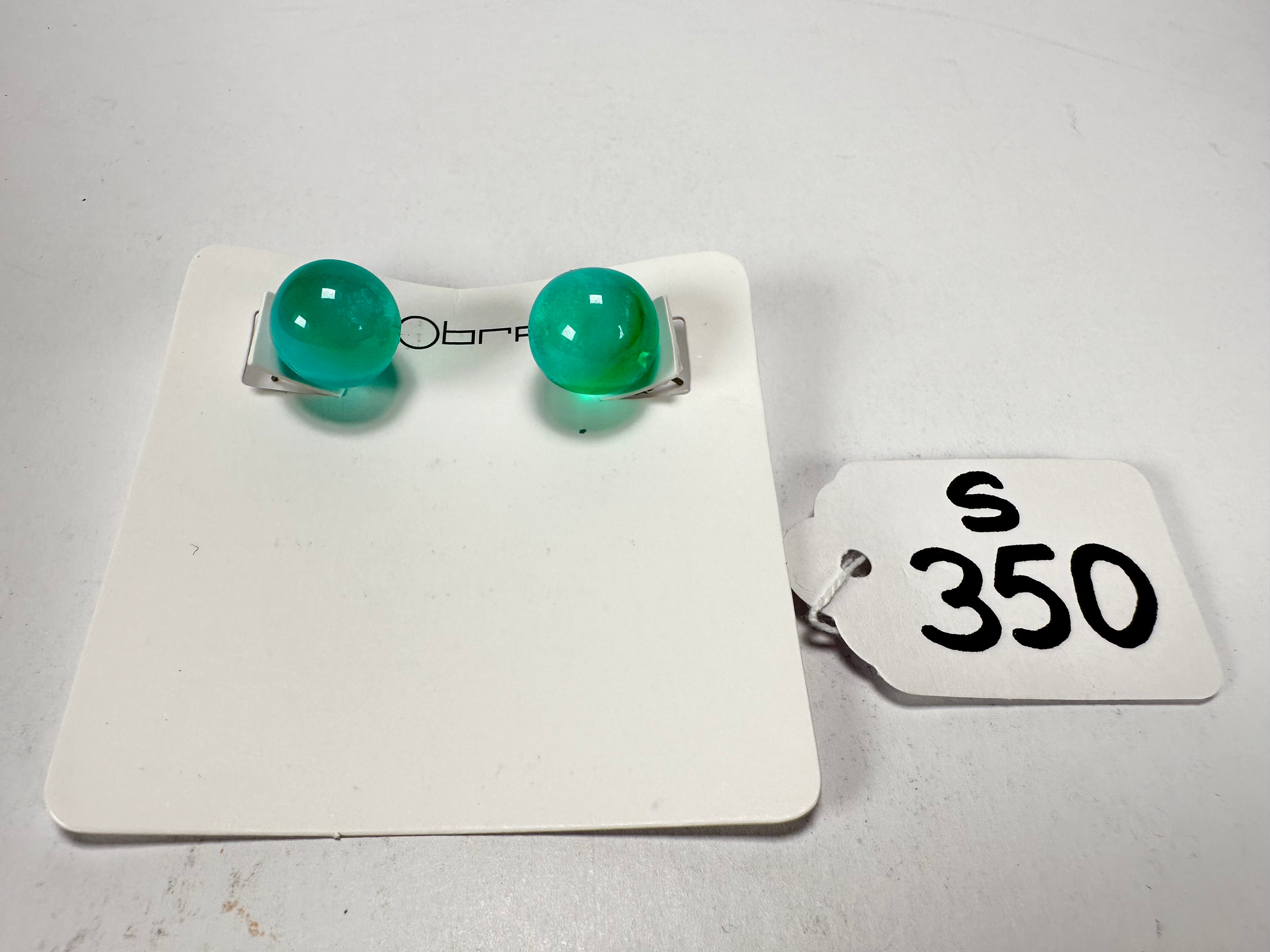 Sobral - Planets "Orbitalis" Neptune Resin Earrings ( 005456 )