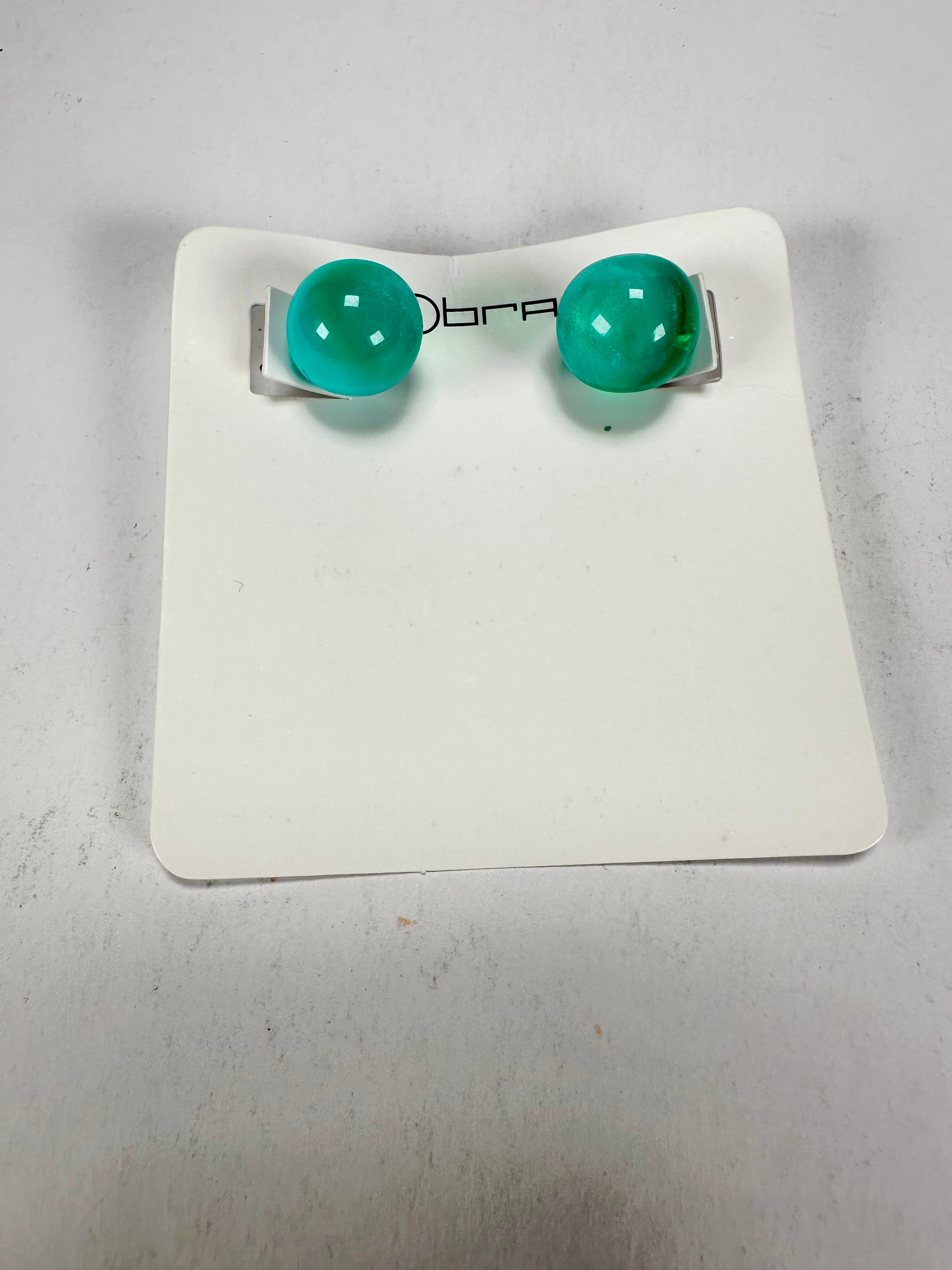 Sobral - Planets "Orbitalis" Neptune Resin Earrings ( 005456 )