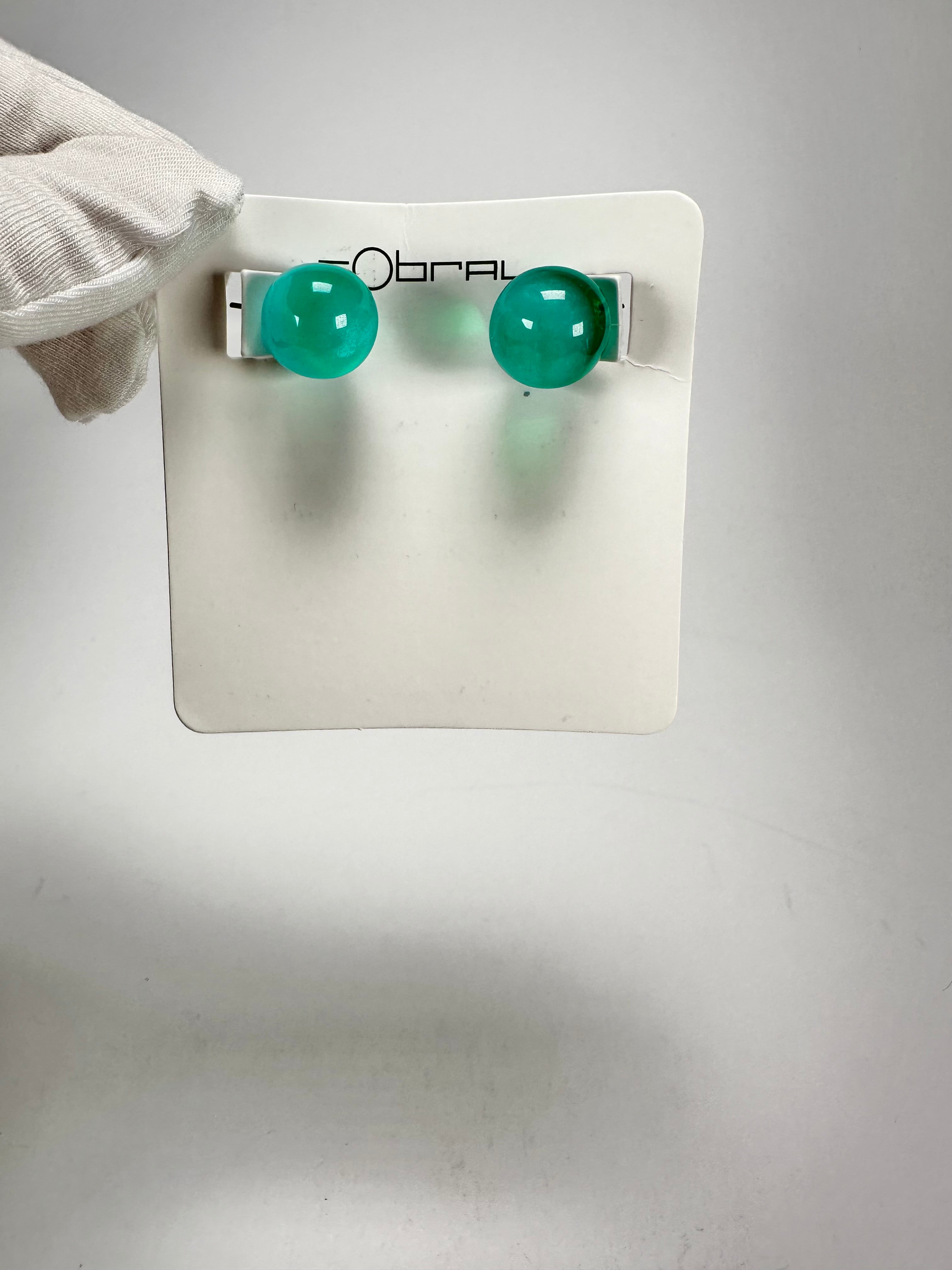 Sobral - Planets "Orbitalis" Neptune Resin Earrings ( 005456 )