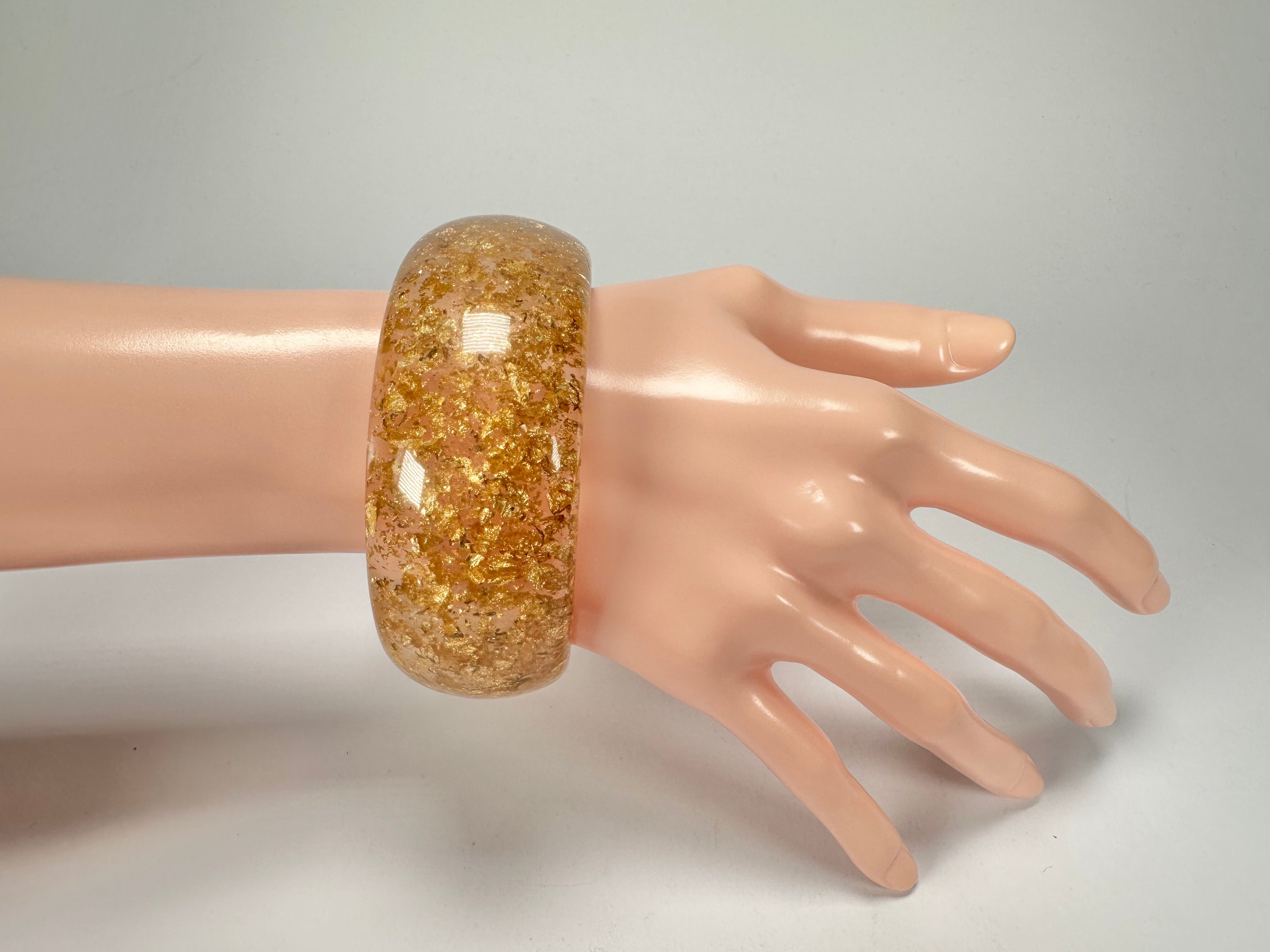 Sobral - Metalique "PB34" Resin Solid Bangle ( 002490 )