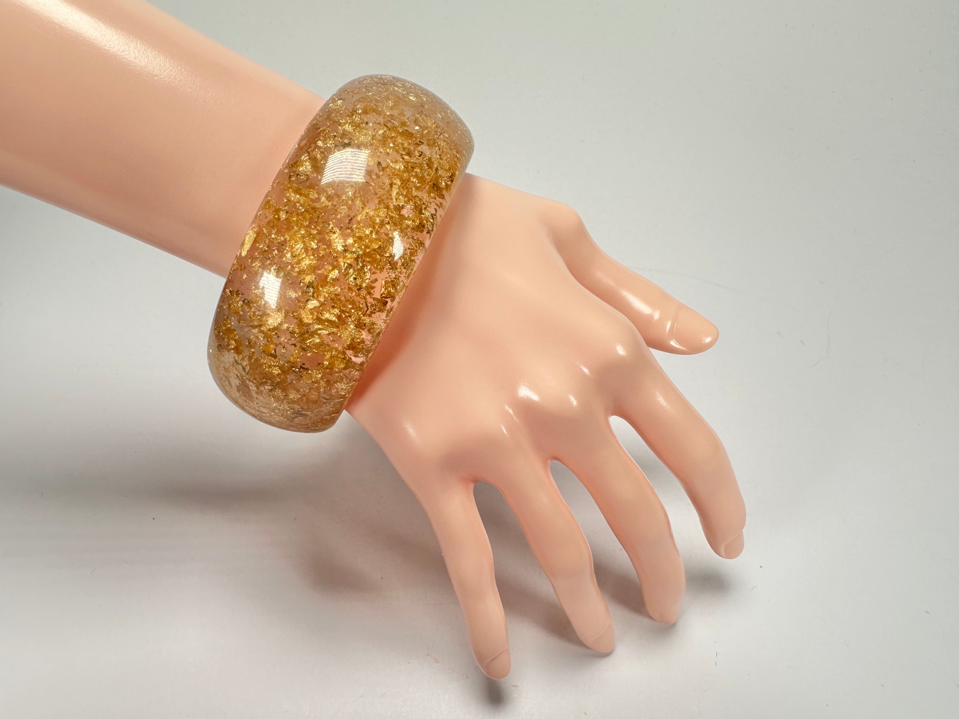 Sobral - Metalique "PB34" Resin Solid Bangle ( 002490 )