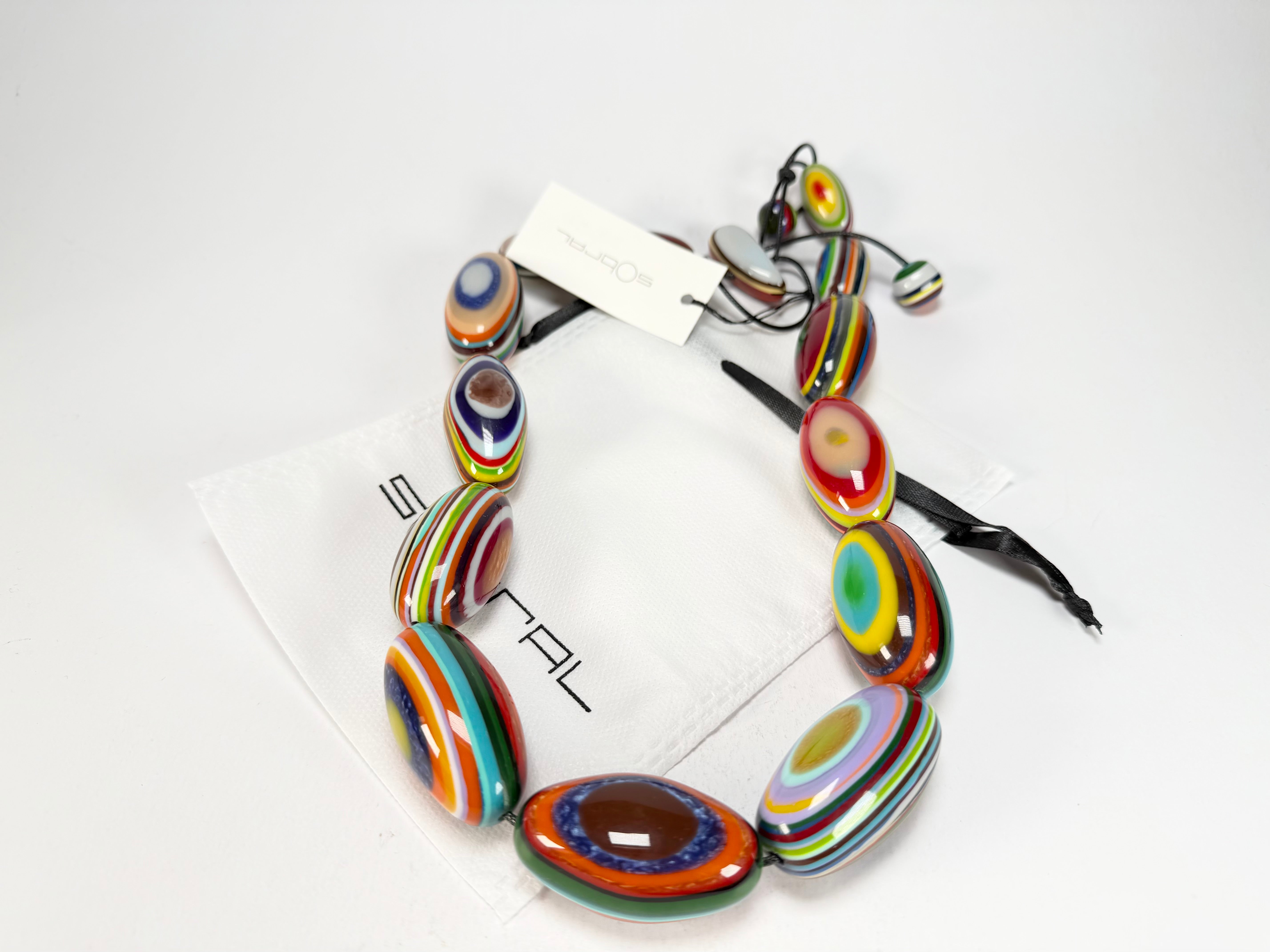 Sobral - Pop Art "Andy" Resin Necklace ( 005465 )