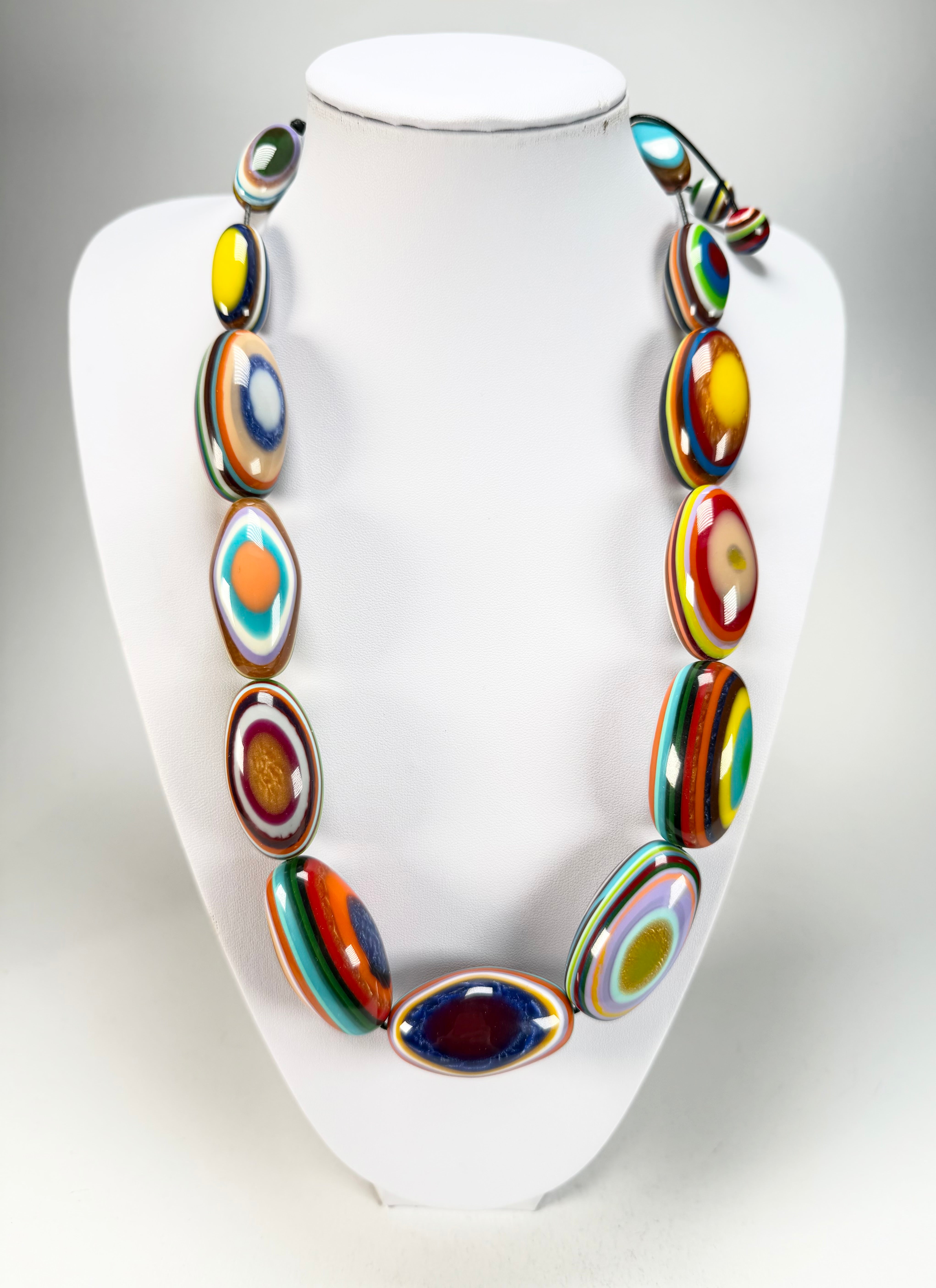 Sobral - Pop Art "Andy" Resin Necklace ( 005465 )