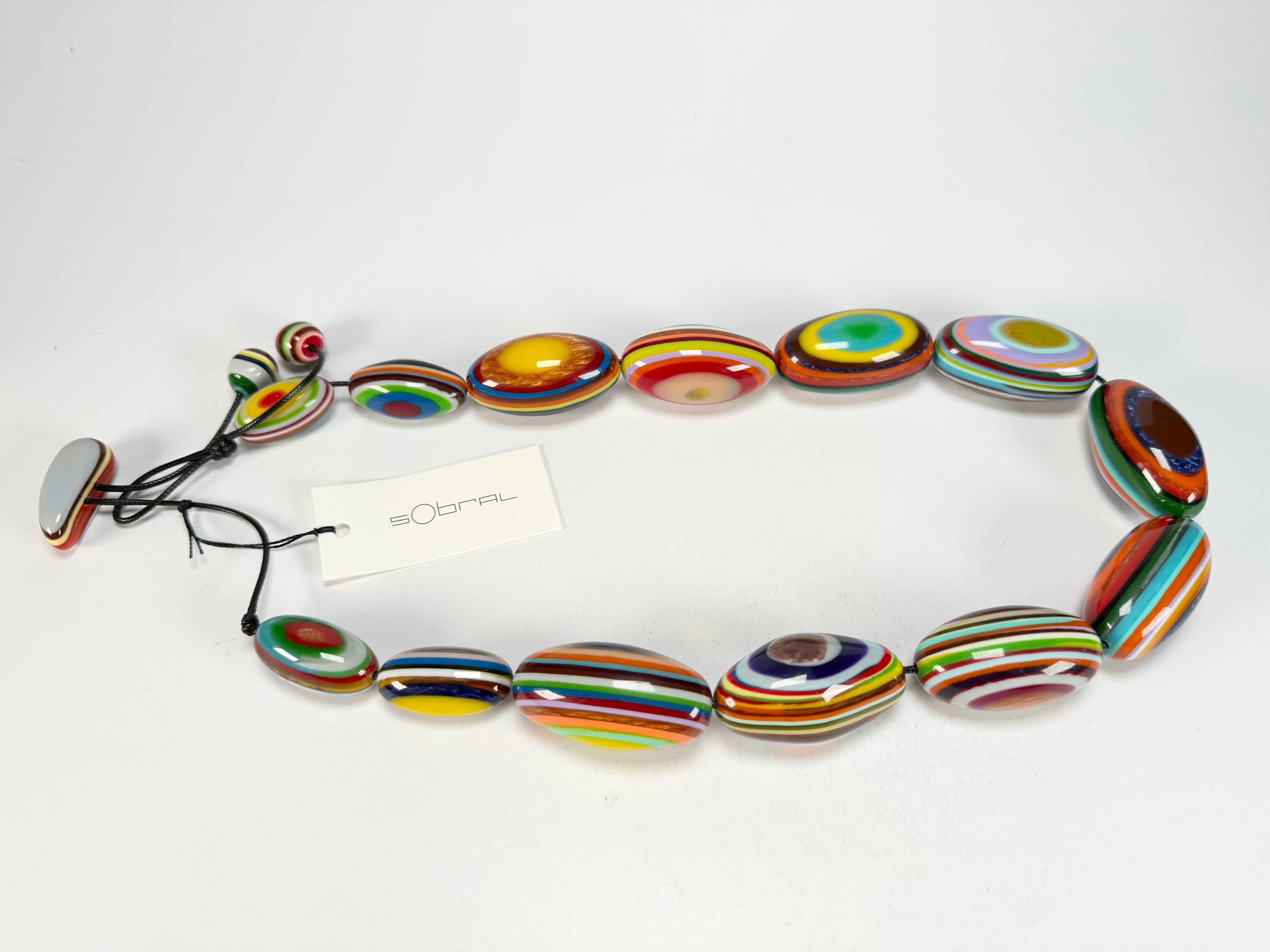 Sobral - Pop Art "Andy" Resin Necklace ( 005465 )