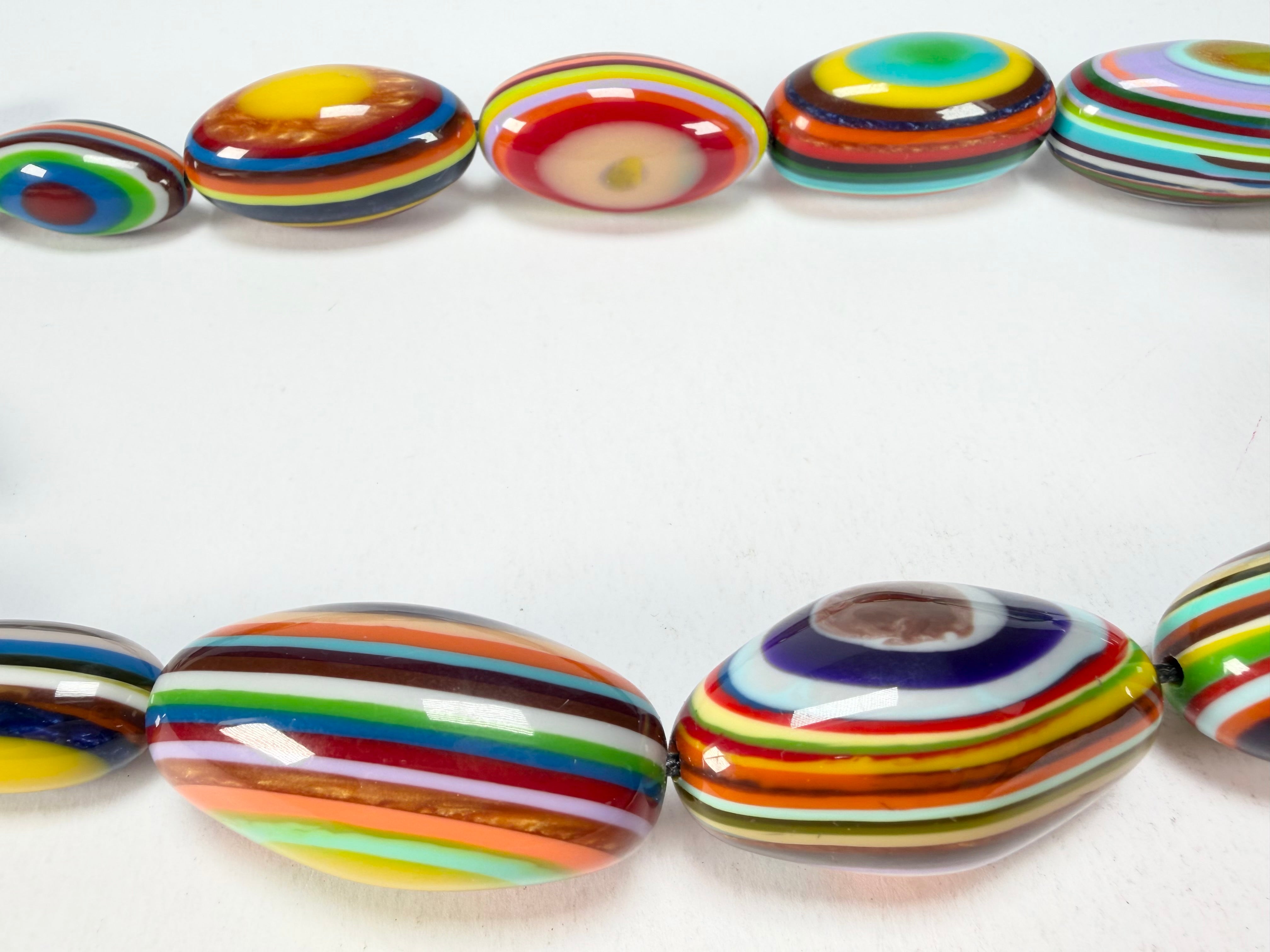 Sobral - Pop Art "Andy" Resin Necklace ( 005465 )