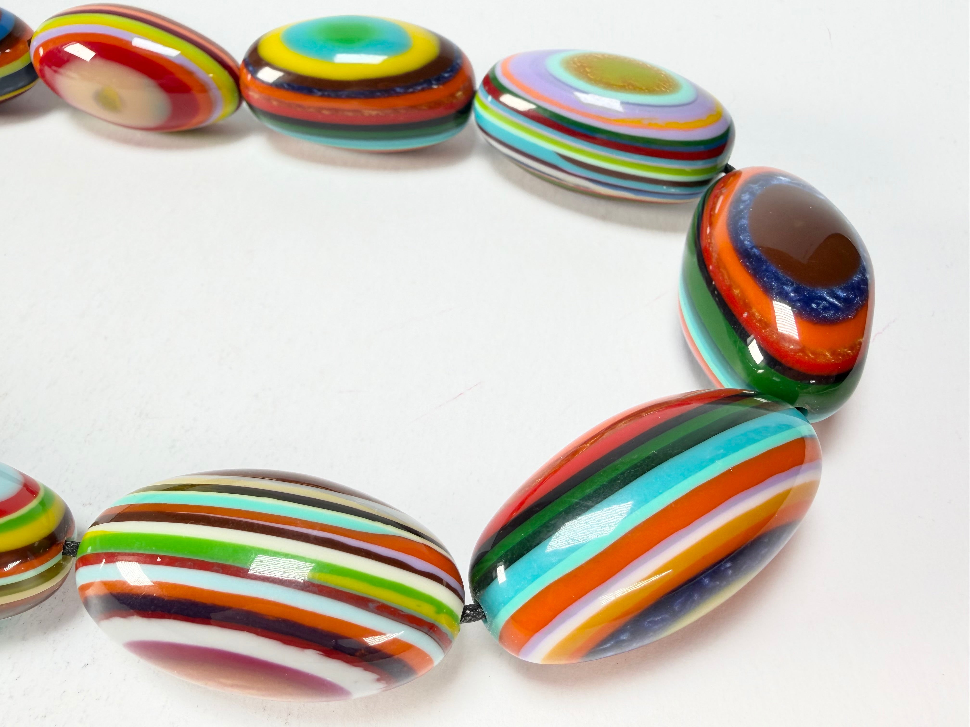 Sobral - Pop Art "Andy" Resin Necklace ( 005465 )