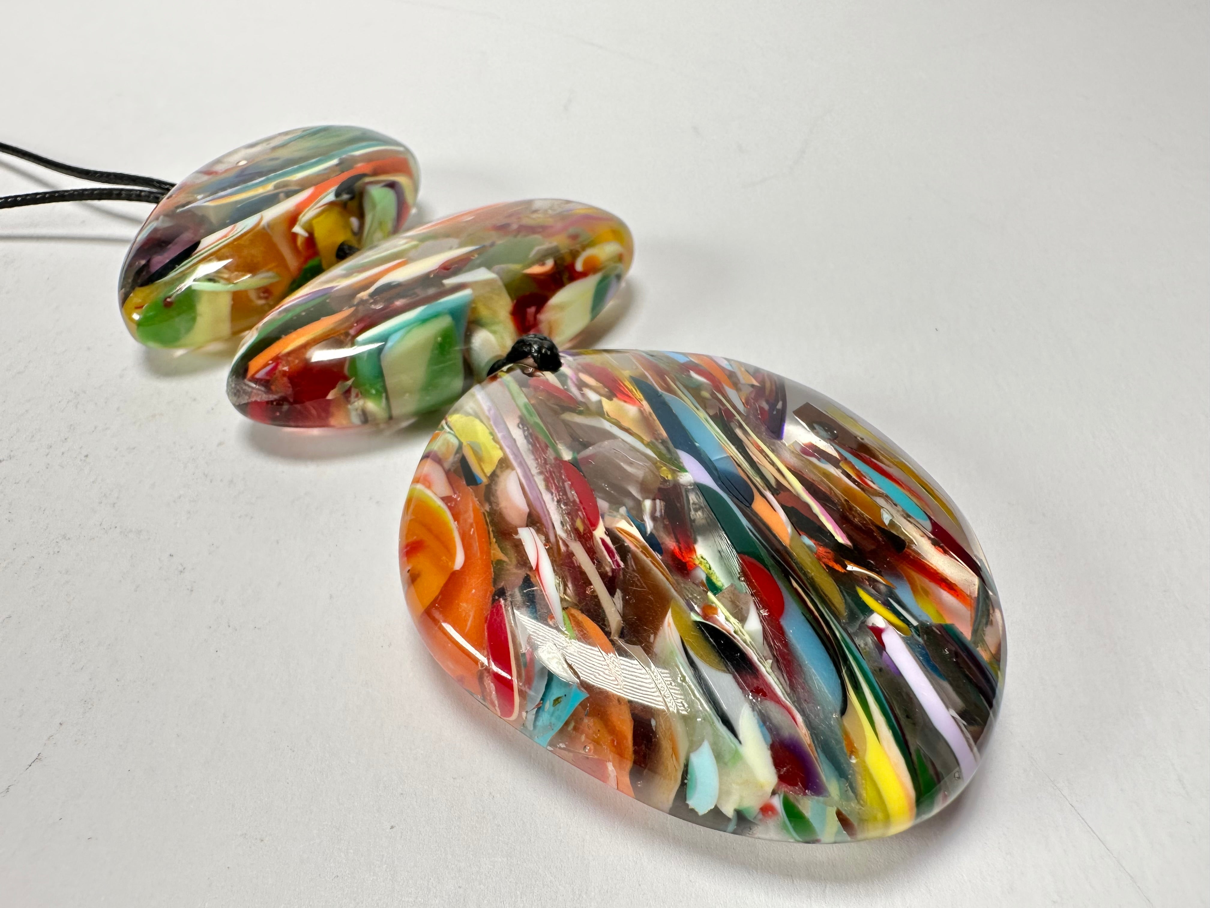 Sobral - Baru "Ancestral" Resin Necklace ( 005027 )